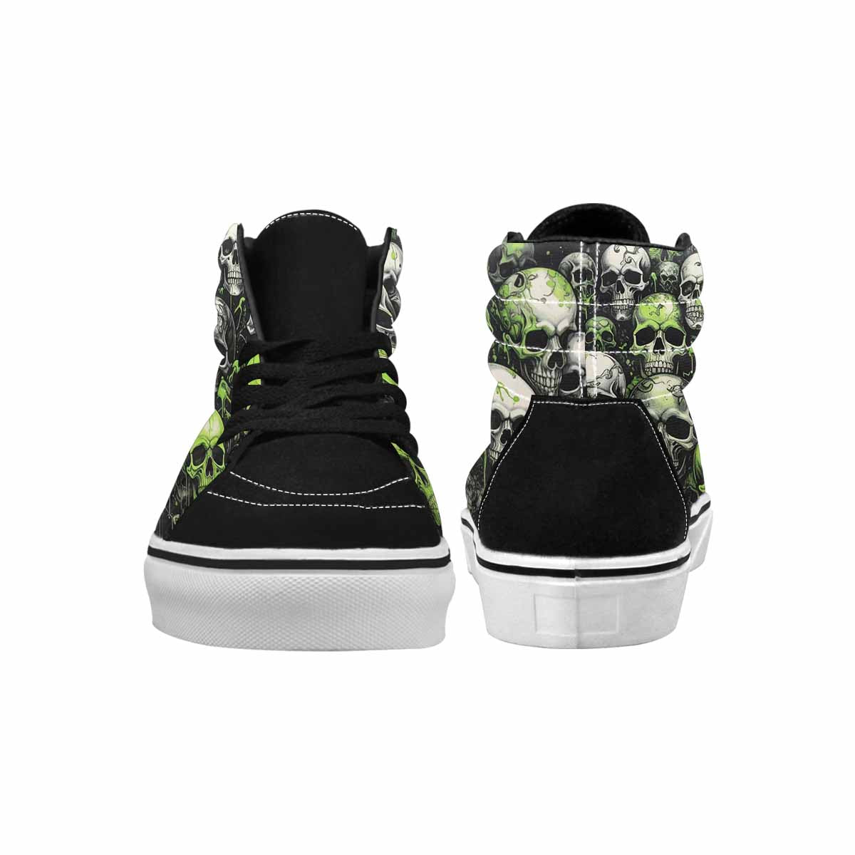 MEN'S Skulls (general) High Top Canvas Aesthetic Custom Shoes