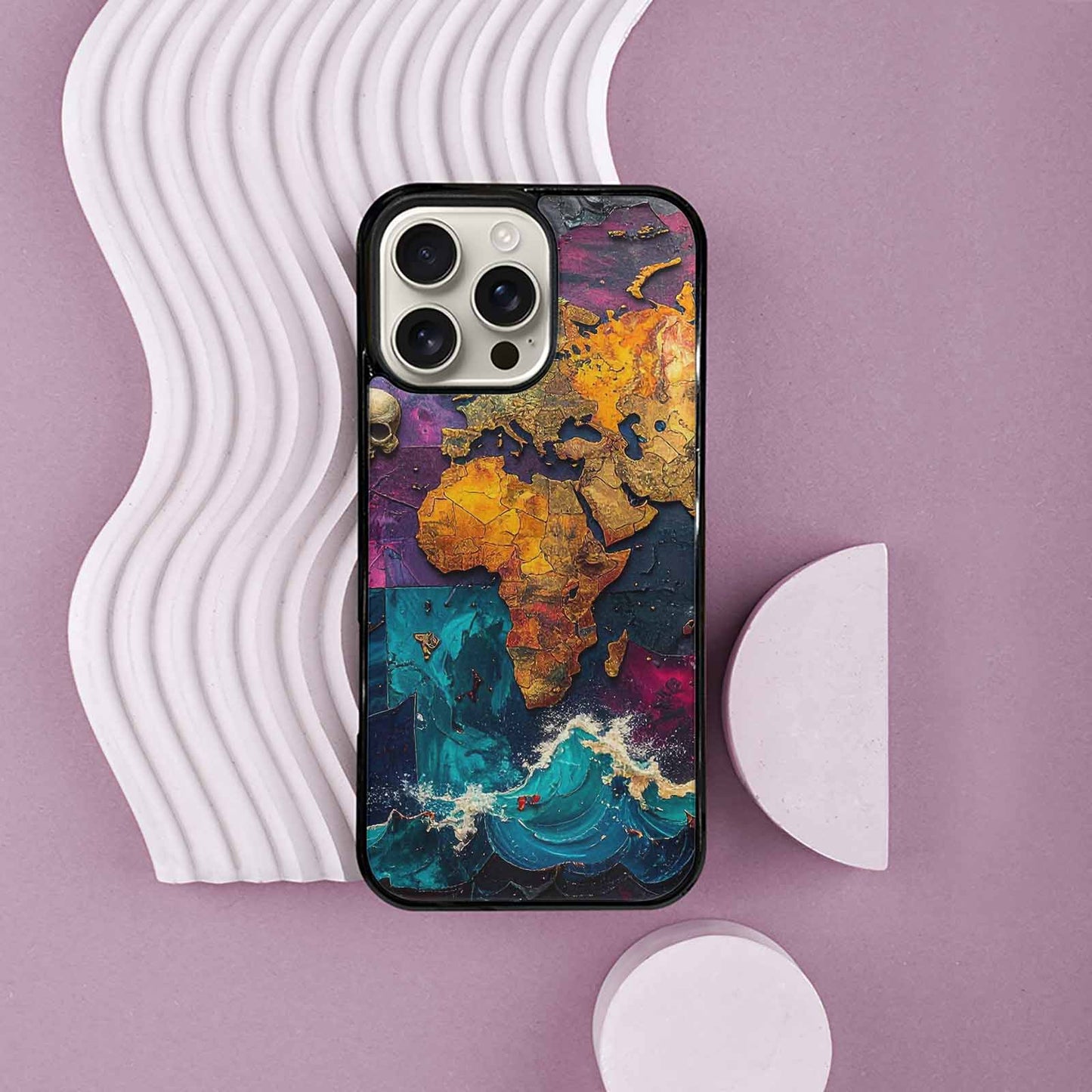 iPhone 16 Pro Max Case — Pirate Skull Flag Pirate Skull Flag, Unique Phone Case Design