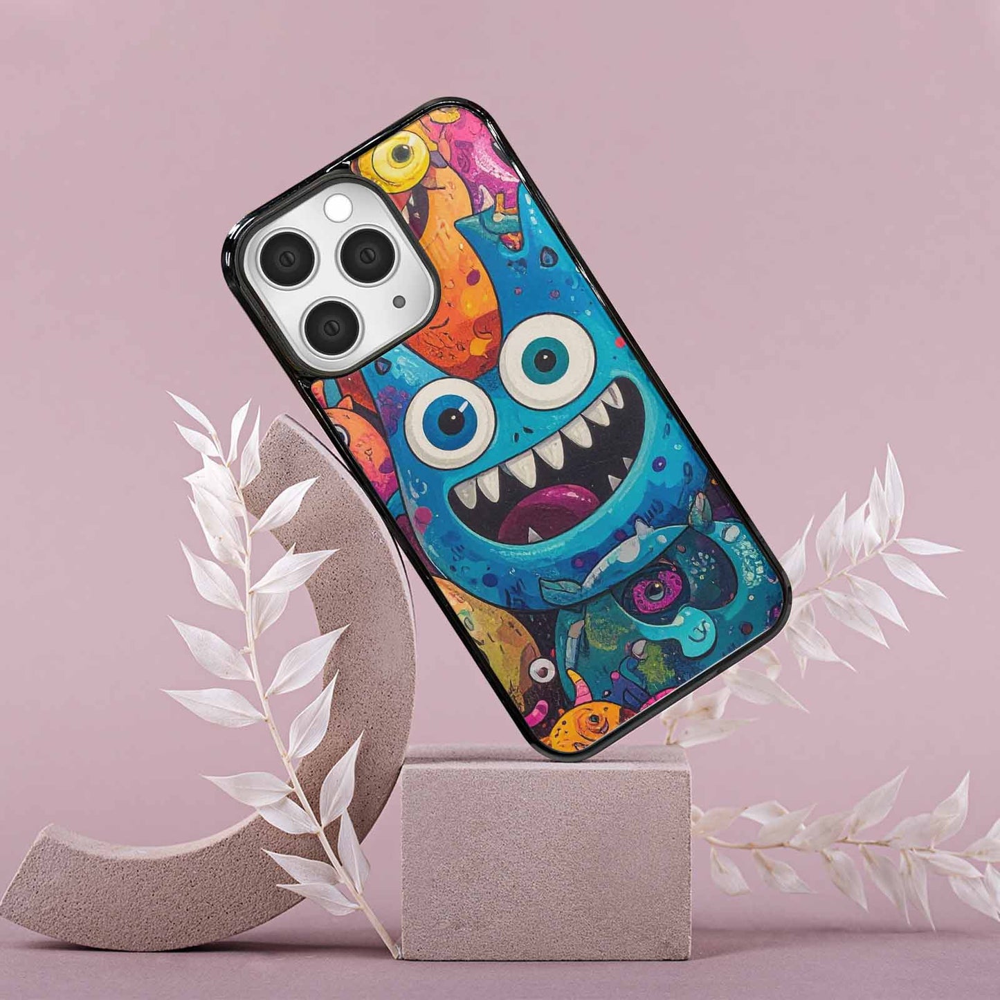 iPhone 15 Pro Max Case — Goofy Cartoon Monster, Original Design Phone Case