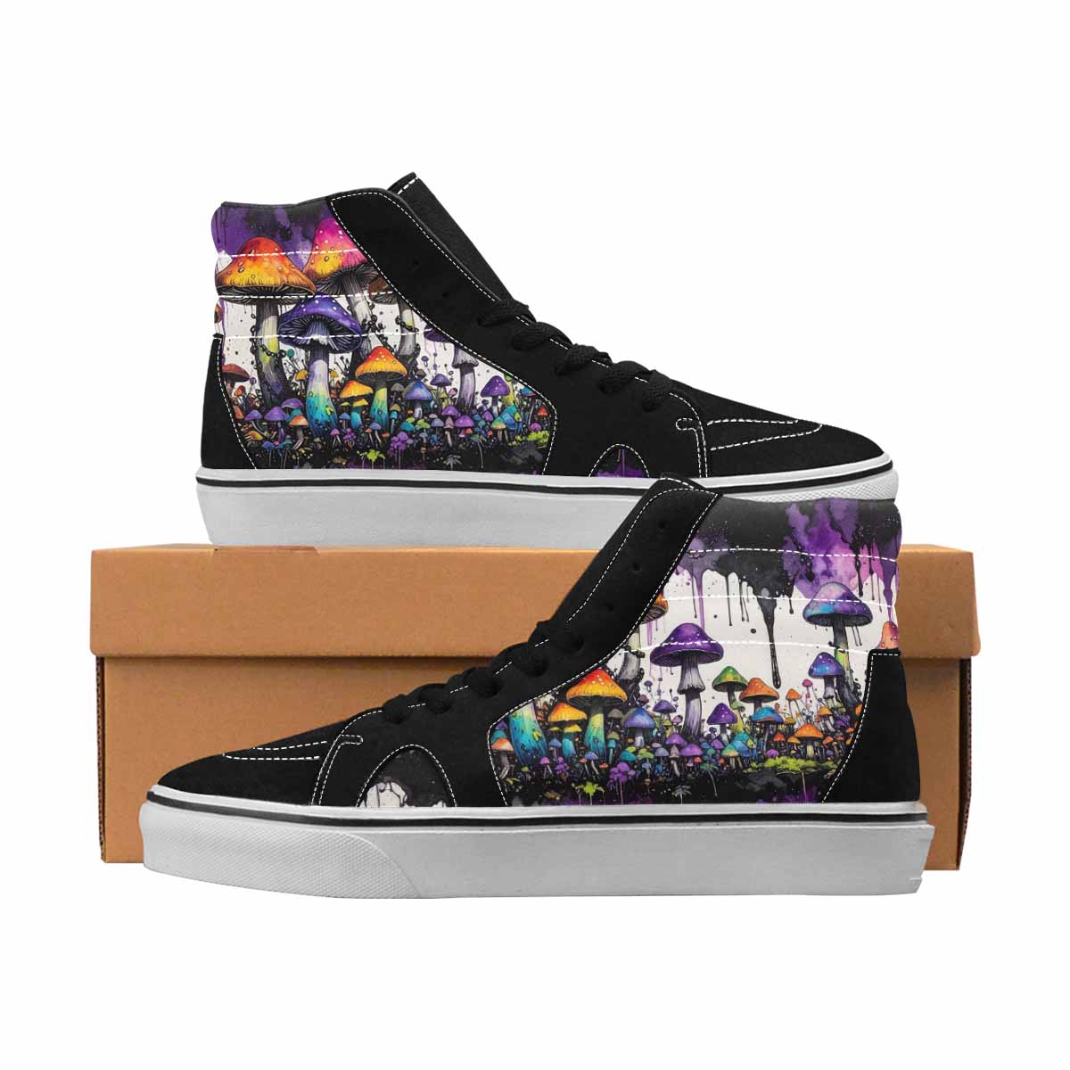 MEN'S Rainbow Mushroom Purple Ink 1 Ferion