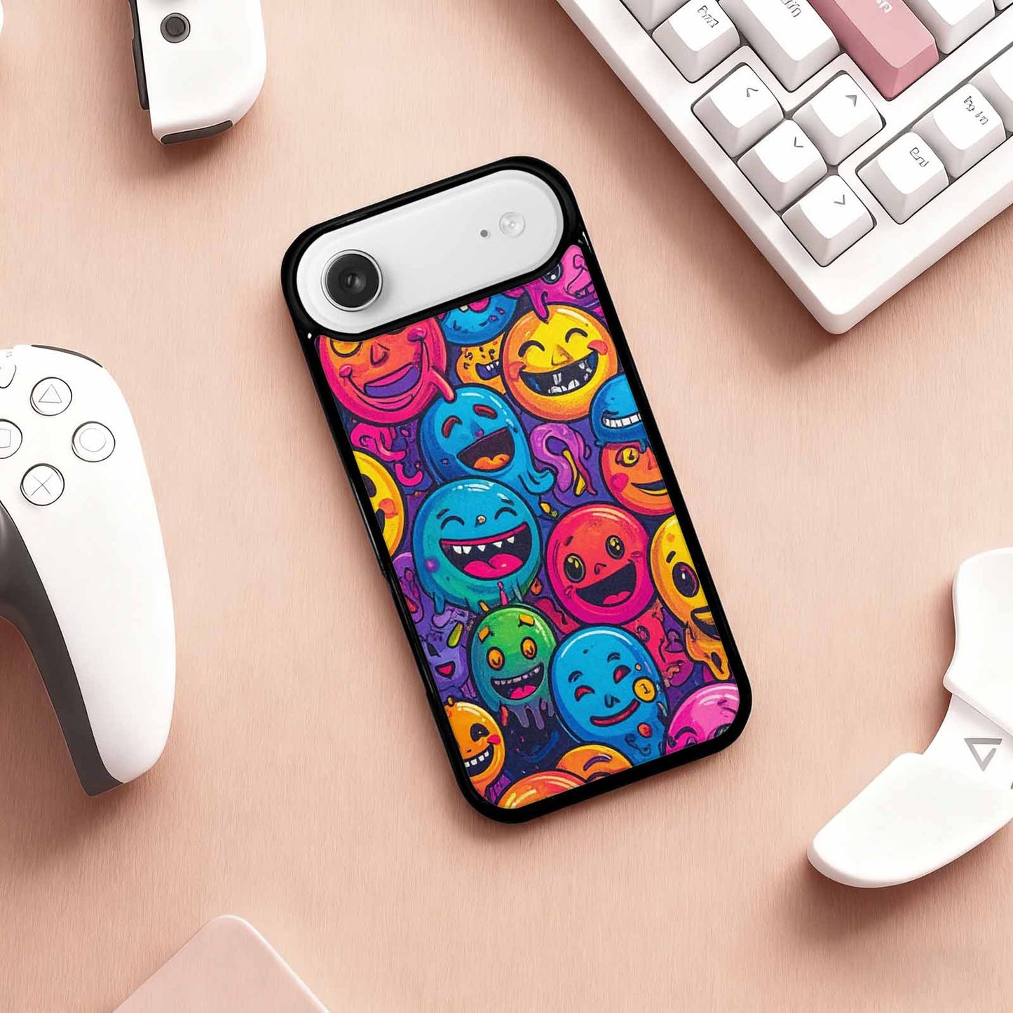 iPhone 17 Air Case — Small Funny Looking Cartoon People Cartoon, Unique Phone Case Design