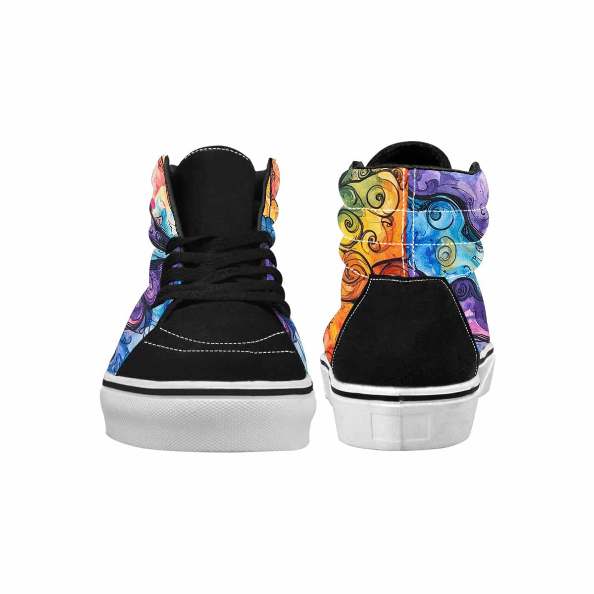 MEN'S Tie High Top Canvas Dreamcore Custom Shoes