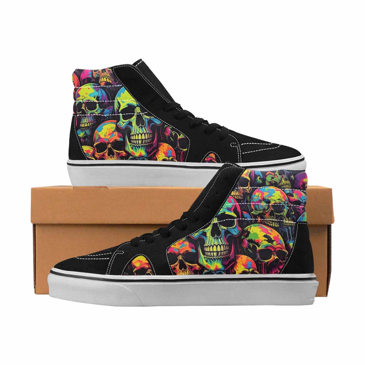 MEN'S Neon Camo Skull Drip 1 Ferion