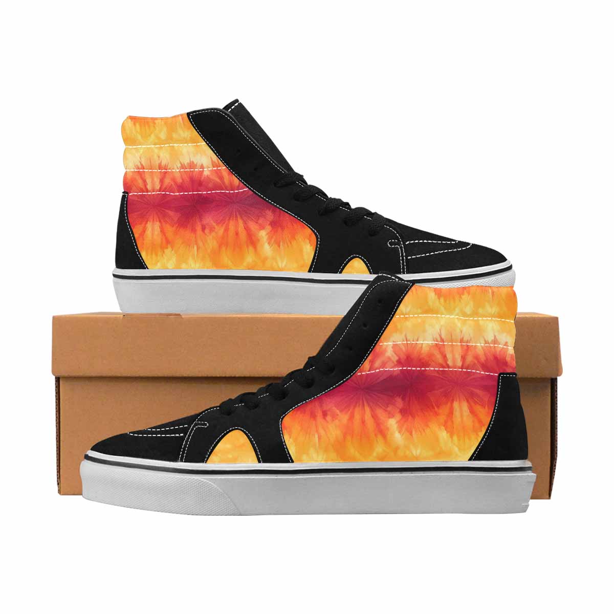 MEN'S Smiley Tie Dye Dye Sunset Ferion