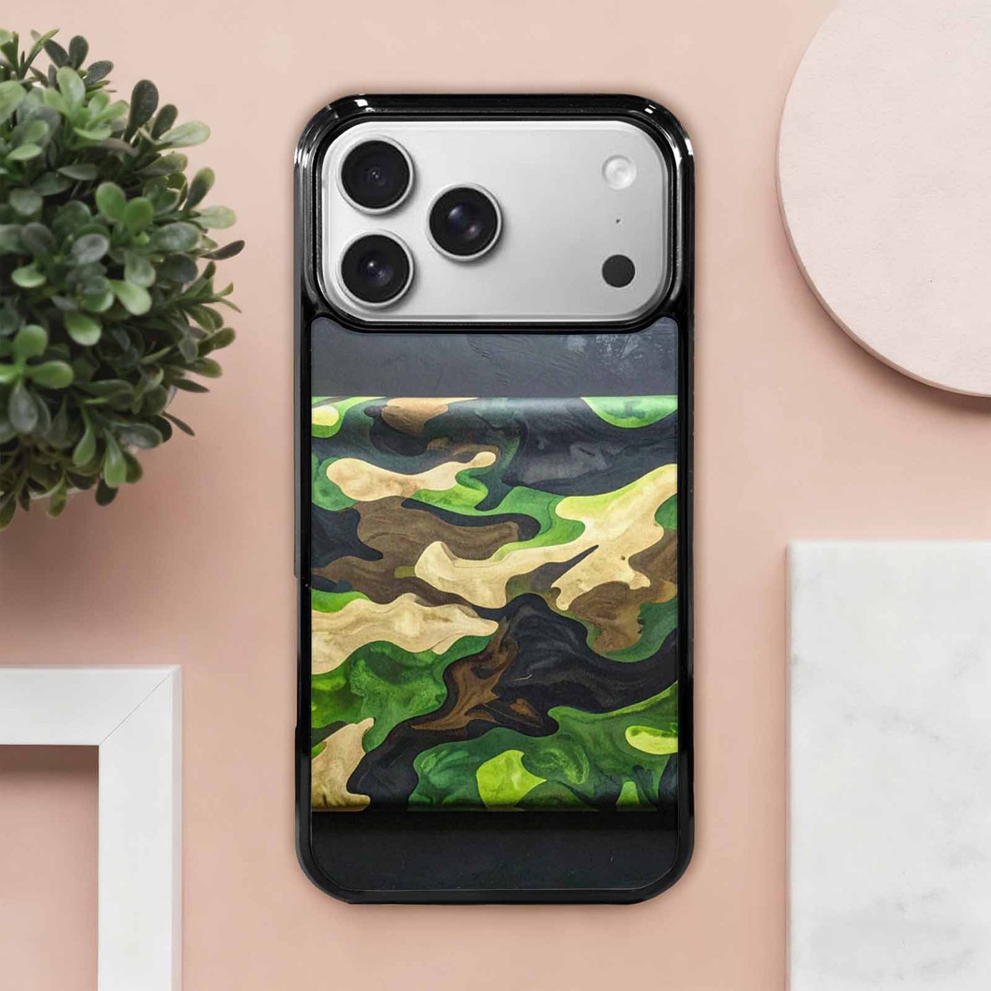 iPhone 17 Pro Max Case — Camo Print Camo, Custom Made Phone Cover
