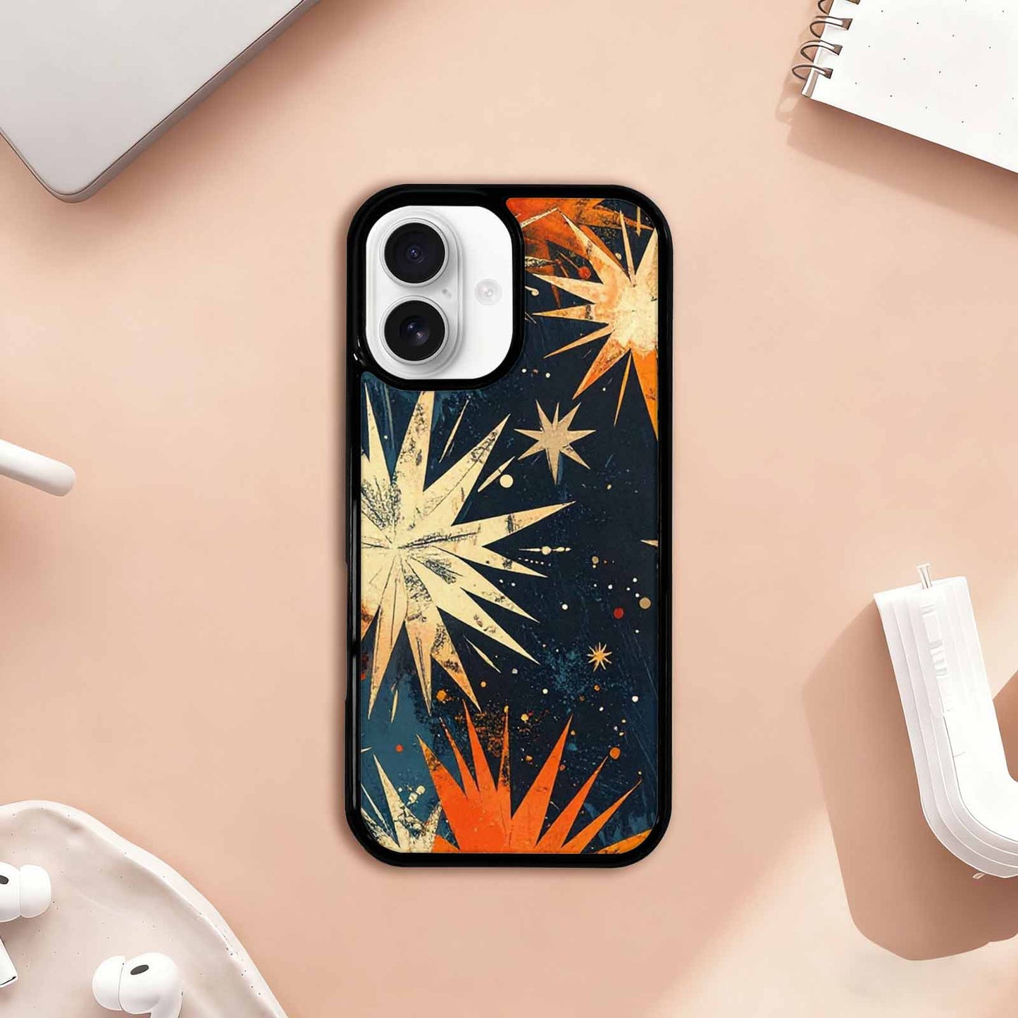 iPhone 17 Case — Retro Zebra Print Animal Print, Custom Print Case Cover