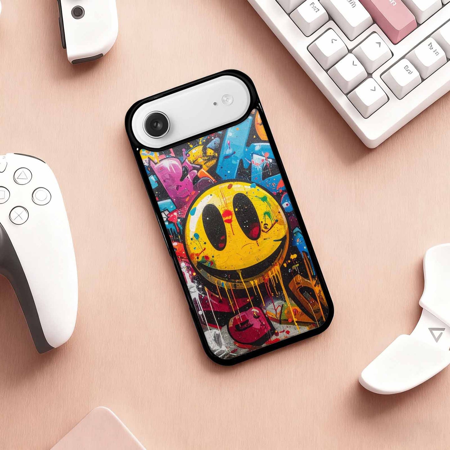 iPhone 17 Air Case — Graffiti Style Word Art Fragments Original, Original Design Phone Case