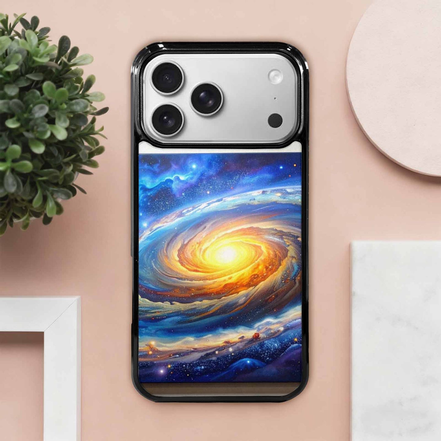 iPhone 17 Pro Max Case — Galaxy Cosmic Print Galaxy Space, Custom Made Phone Cover