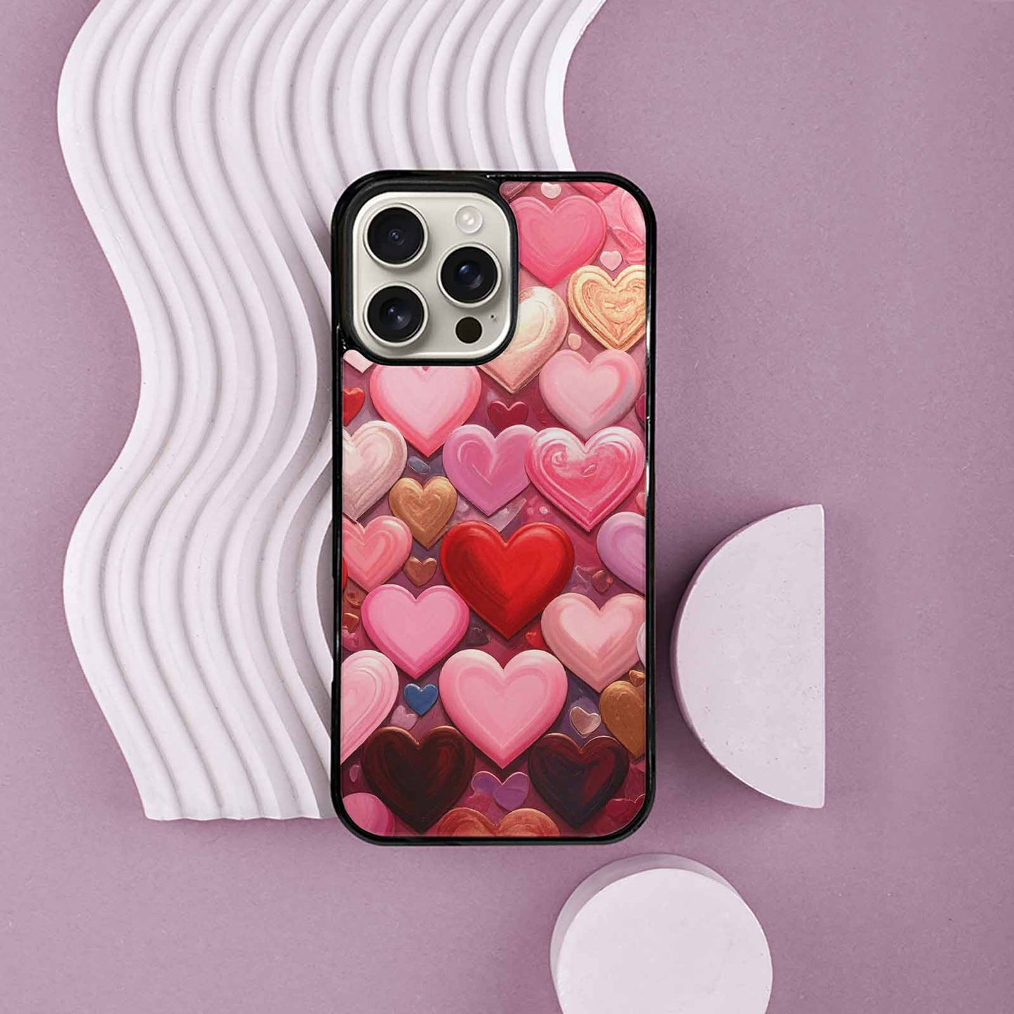 iPhone 16 Pro Max Case — No Words Or Writings On The, Custom Designed Case Cover