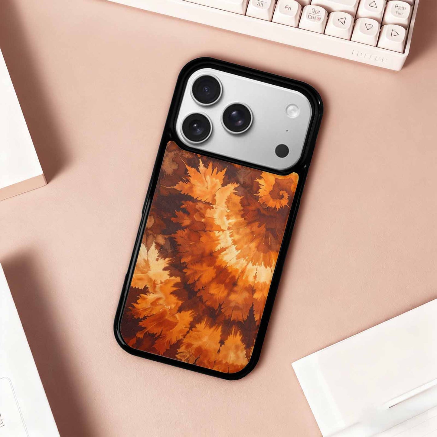 iPhone 17 Pro Case — Seamless Repeating Pattern Of Overlapping Tie, Custom Art Phone Cover