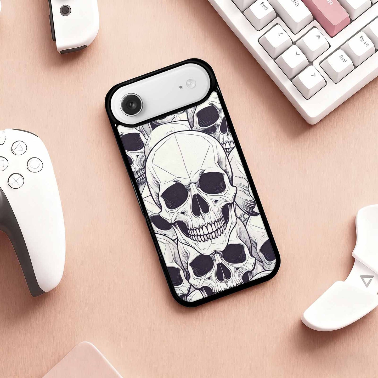 iPhone 17 Air Case — Skull Dark Art Gothic Print Gothic, Original Design Phone Case