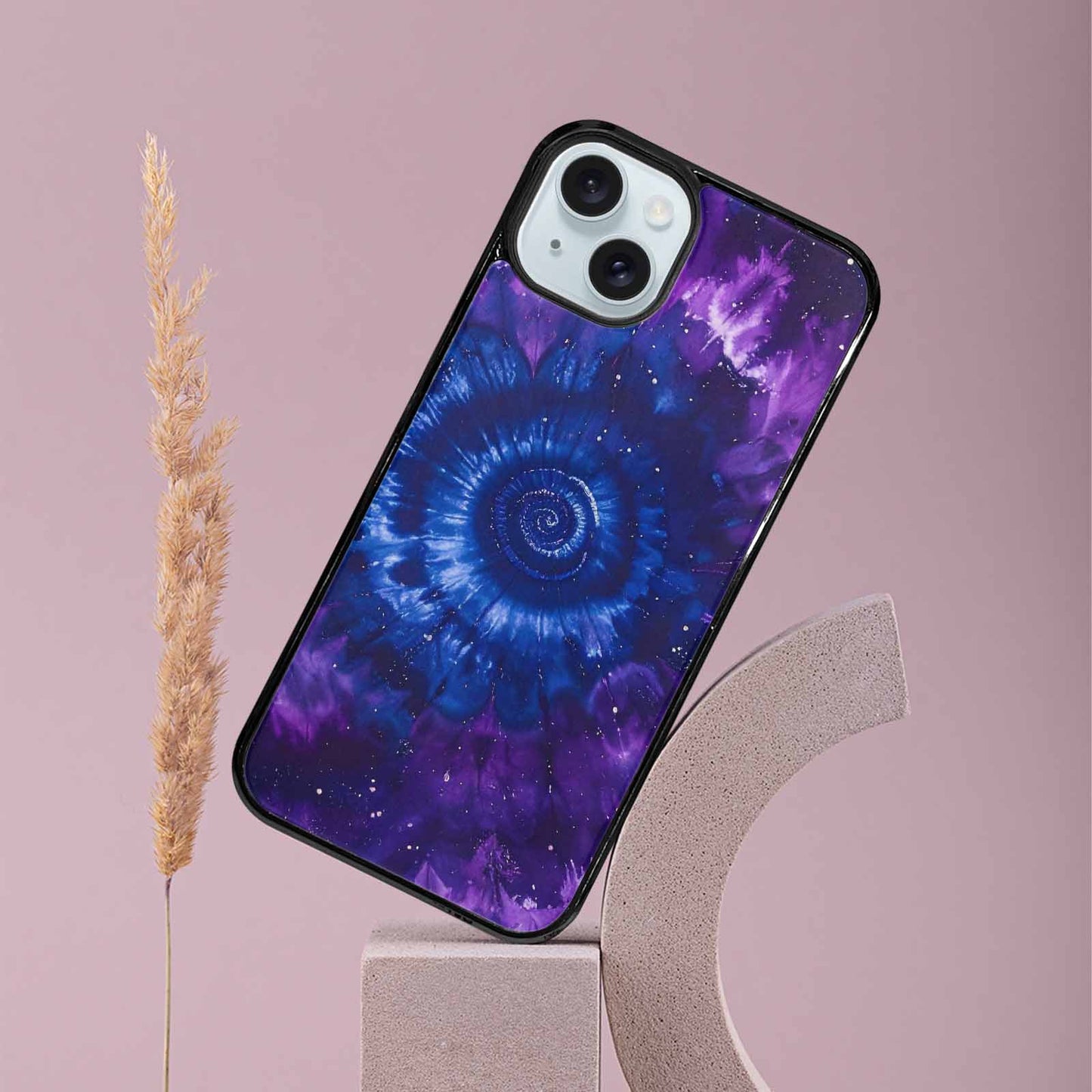 iPhone 15 Plus Case — Cosmic Tie Dye, Customized Protective Case