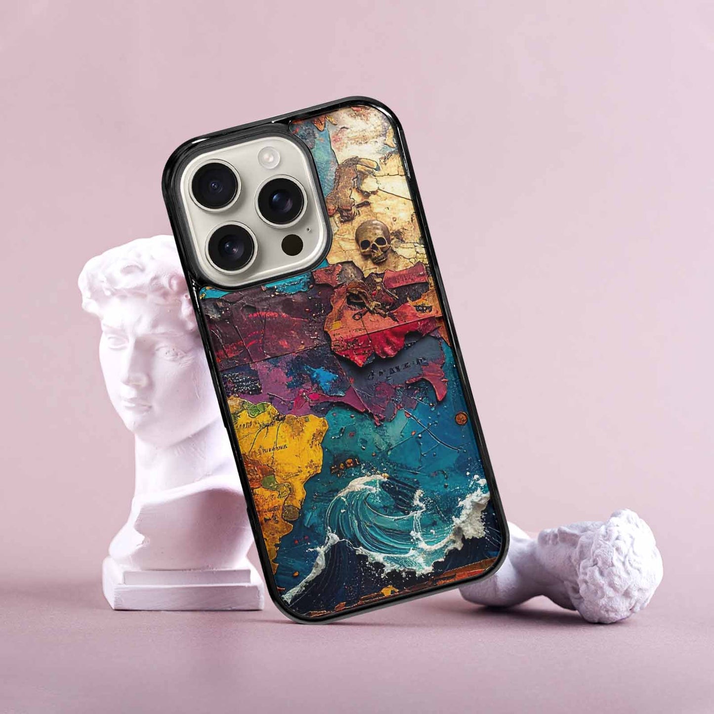 iPhone 16 Pro Case — Pirate Skull Flag Pirate Skull Flag, Custom Phone Case
