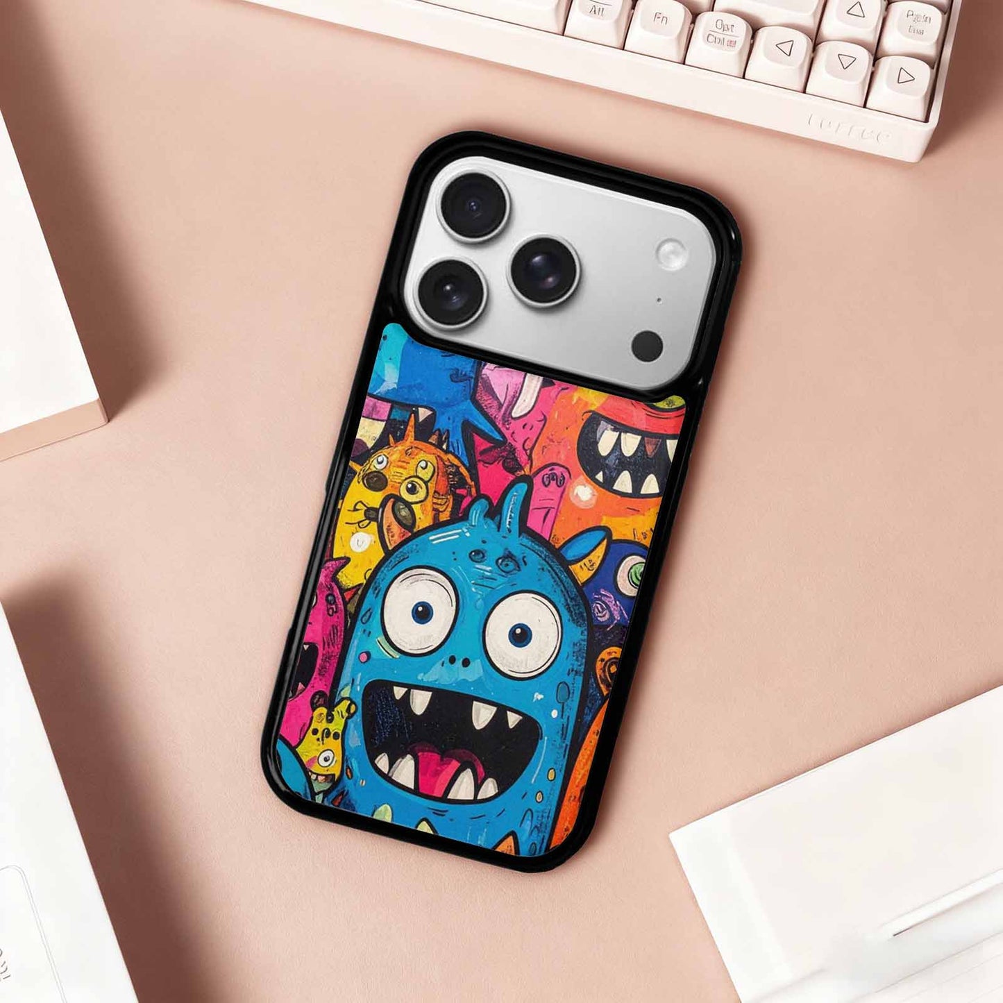 iPhone 17 Pro Case — Goofy Cartoon Monster Cartoon Cute, Custom Printed Phone Case