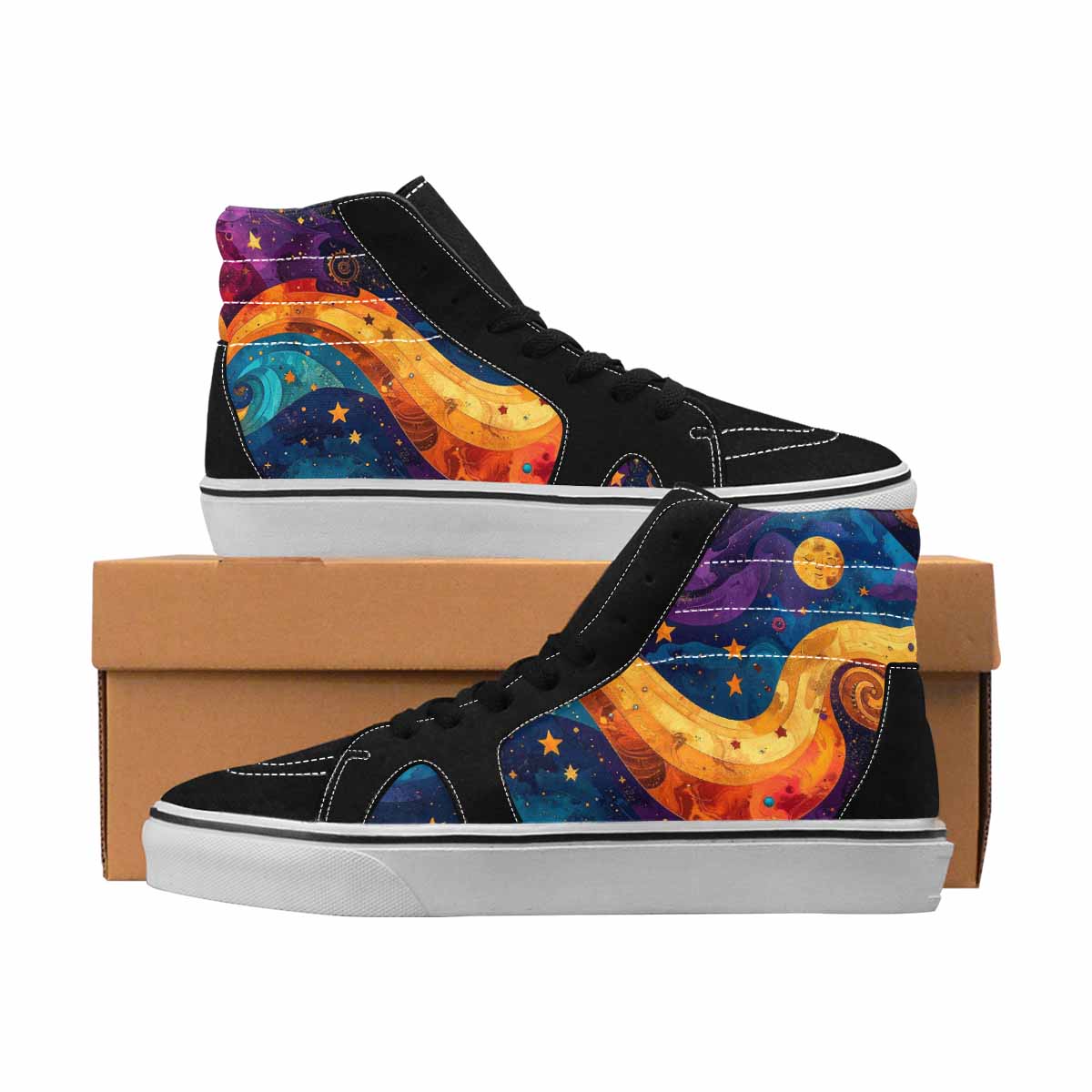 MEN'S Galaxy Nebula Art Vibrant Vibrant Colors 15 Ferion