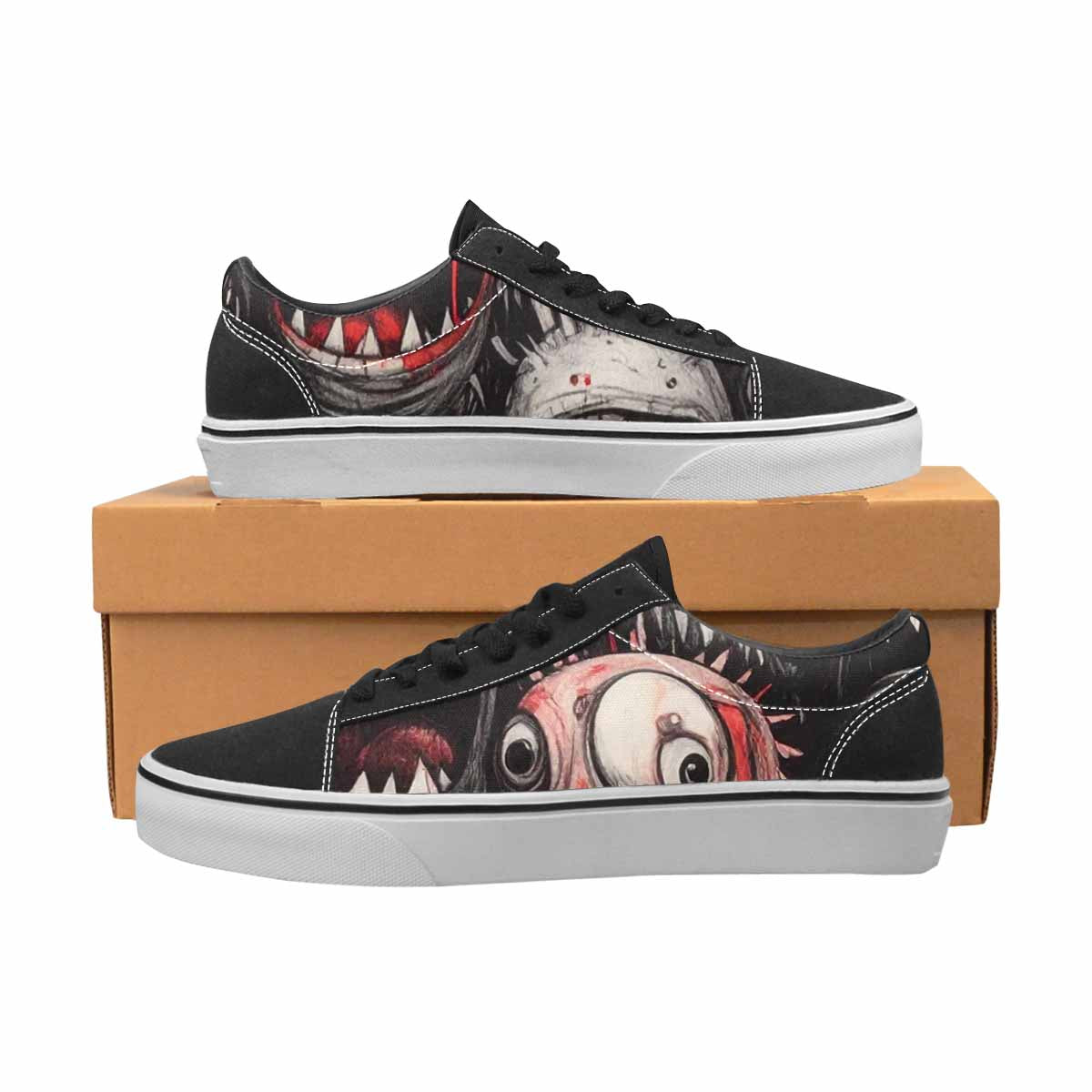 WOMEN'S Multi Lace-Up Canvas Cottagecore Custom Sneakers