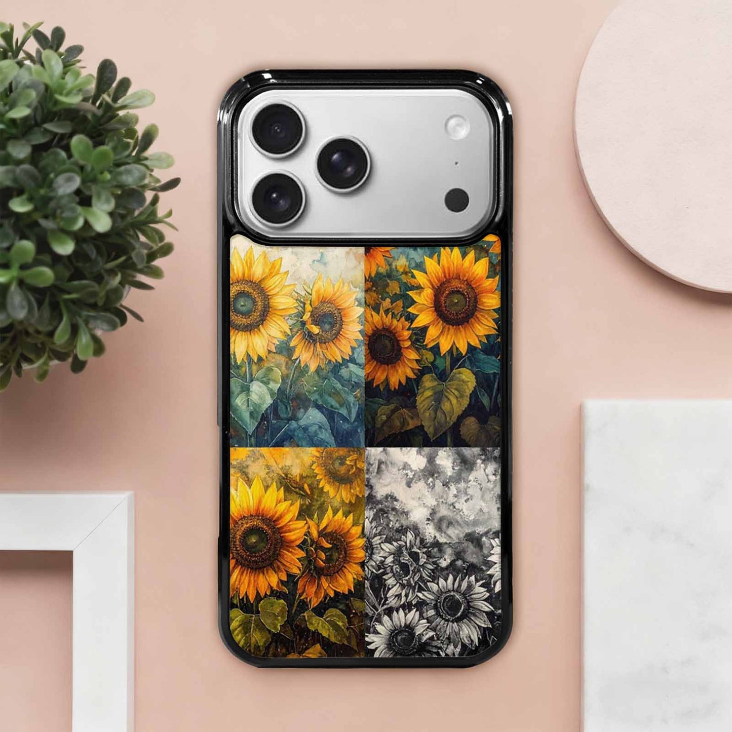 iPhone 17 Pro Max Case — Blend Melt Them Together Floral, Custom Print Case Cover