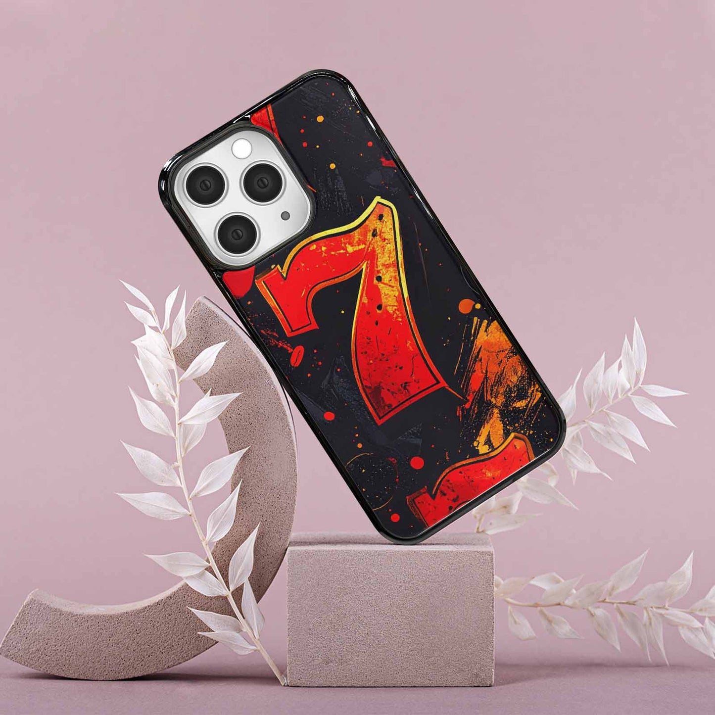 iPhone 15 Pro Max Case — Dice And Casino Pattern Seamless Repeat, Custom Print Case Cover