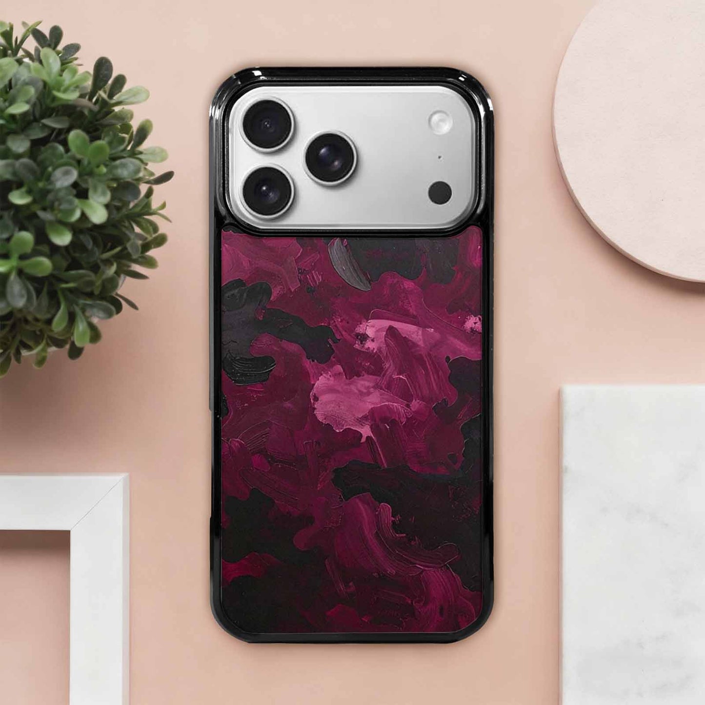 iPhone 17 Pro Max Case — Seamless Repeating Pattern Of Camo, Unique Phone Case Design