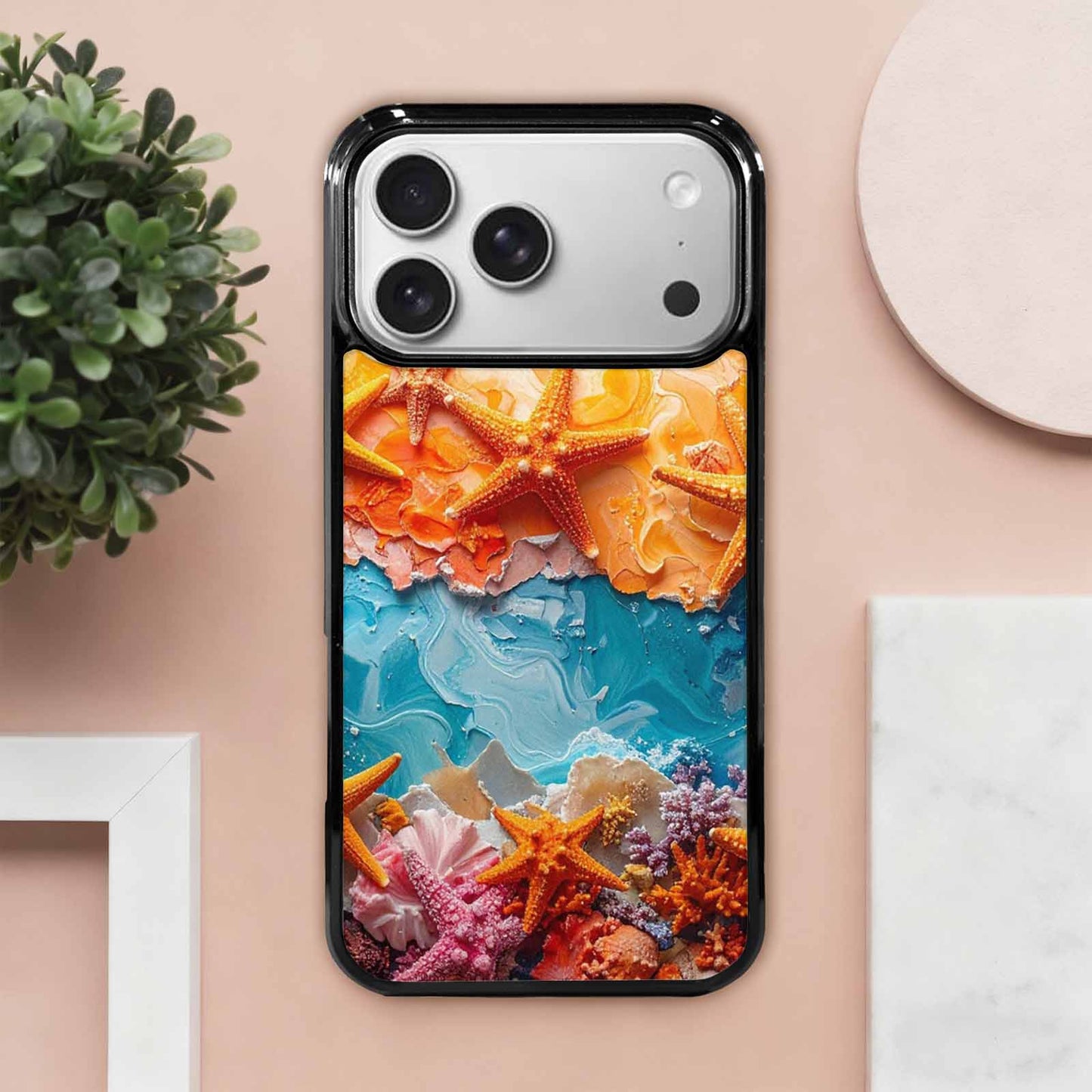 iPhone 17 Pro Max Case — Starfish Cluster Starfish Cluster Galaxy Space, Unique Phone Case Design