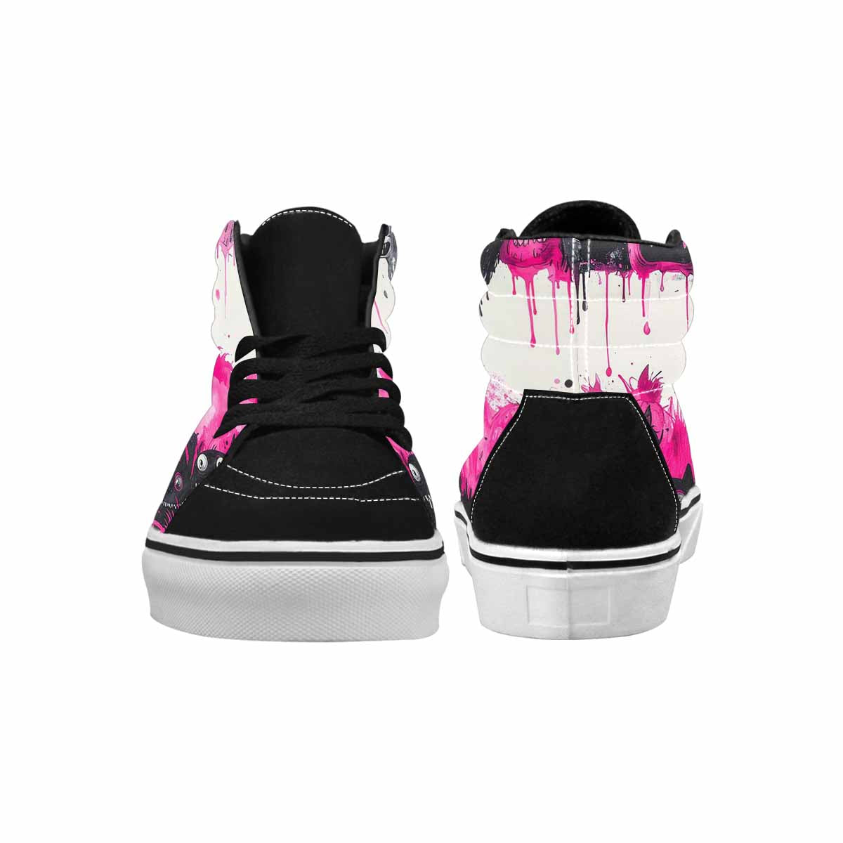 MEN'S Monsters (general) High Top Canvas Surreal Custom Shoes