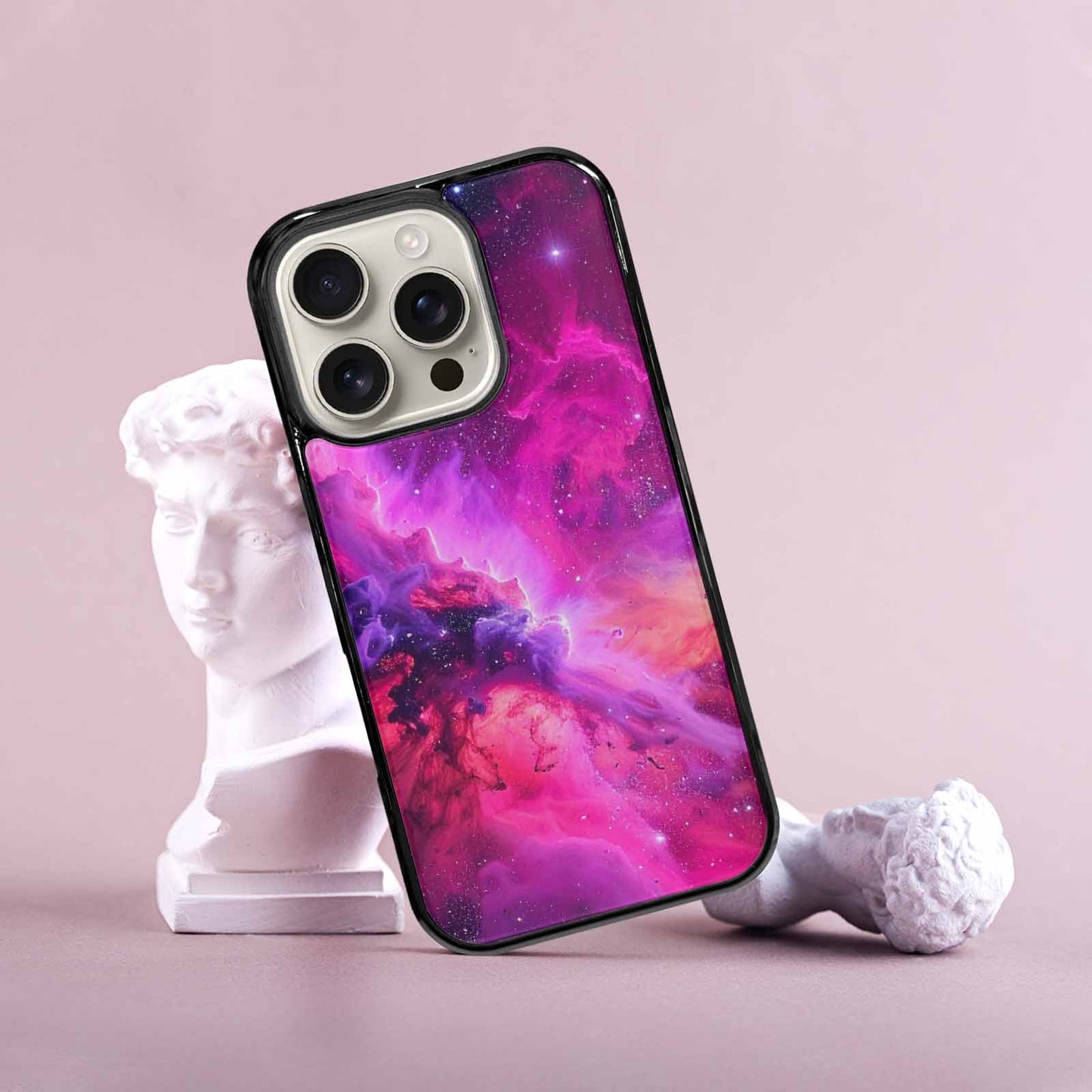 iPhone 16 Pro Case — Galaxy Nebula Galaxy Nebula Burs, Custom Print Case Cover