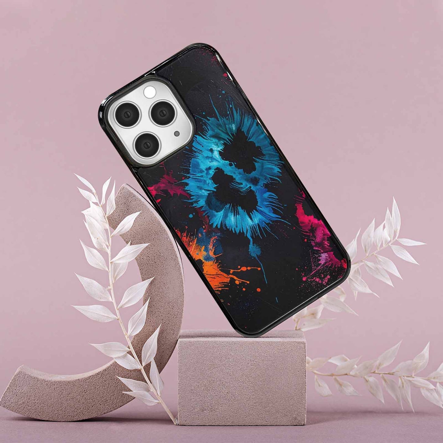 iPhone 15 Pro Max Case — Dark Animal Print, Custom Print Case Cover