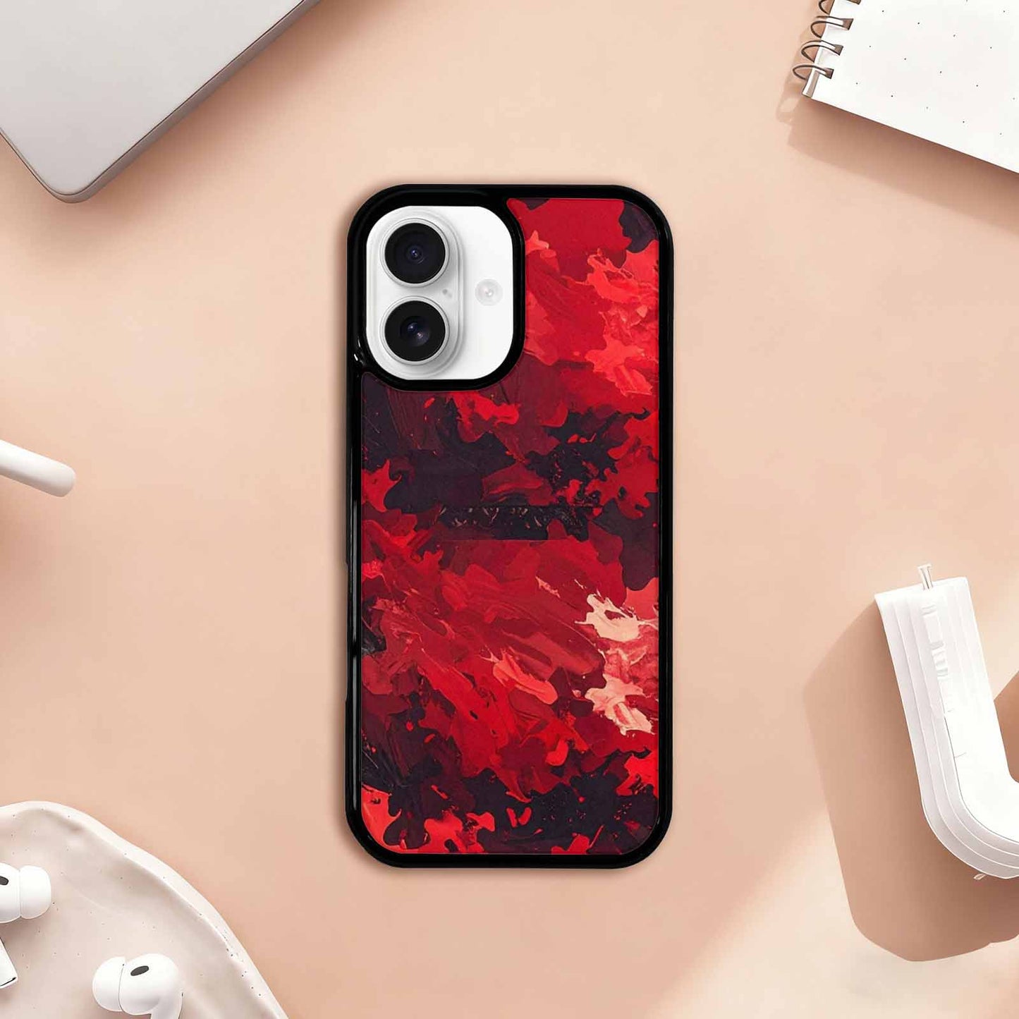 iPhone 17 Case — Small Military Camouflage Blotch Camo, Unique Phone Case Design