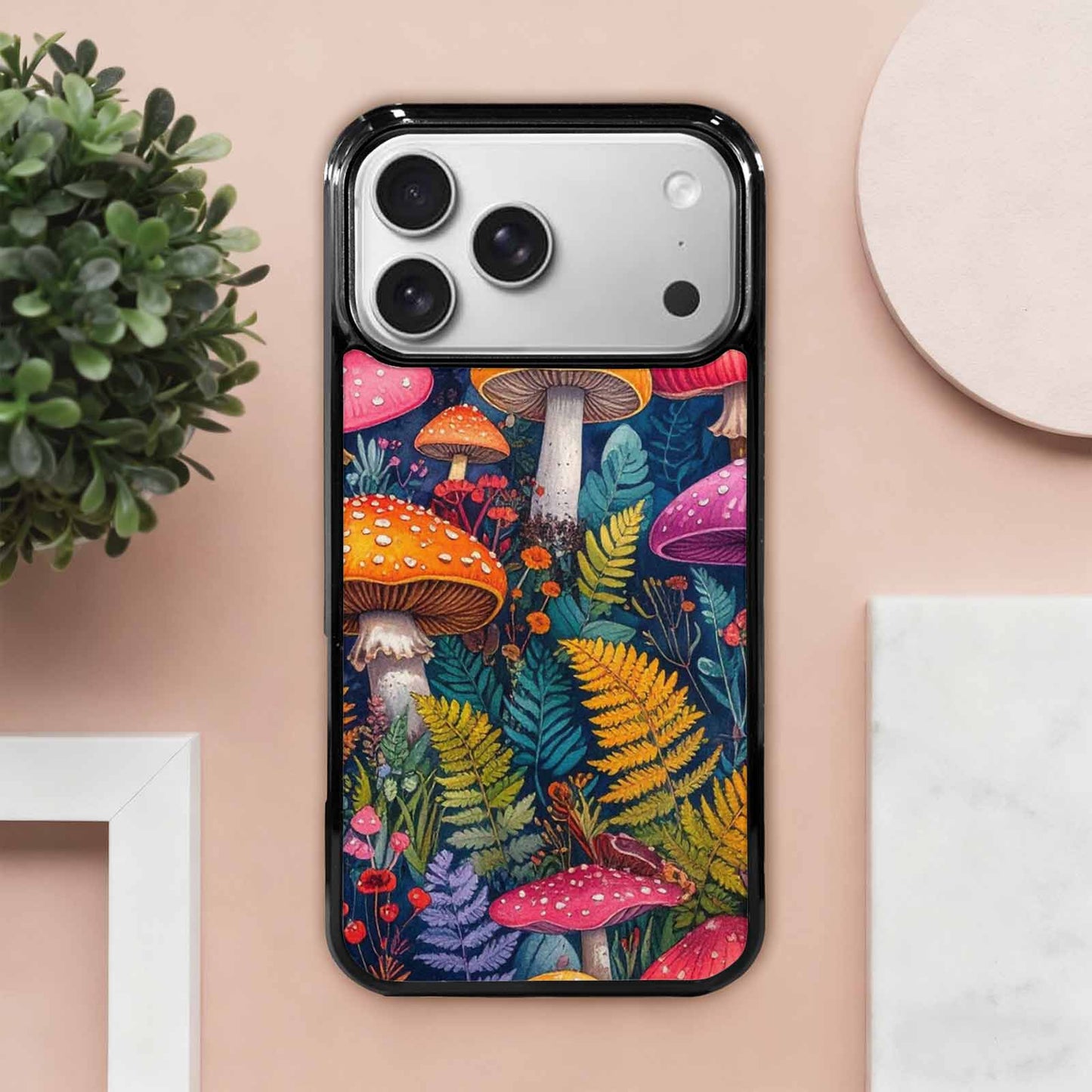 iPhone 17 Pro Max Case — Mushrooms Botanicalmushrooms P Hgq Floral, Custom Made Phone Cover