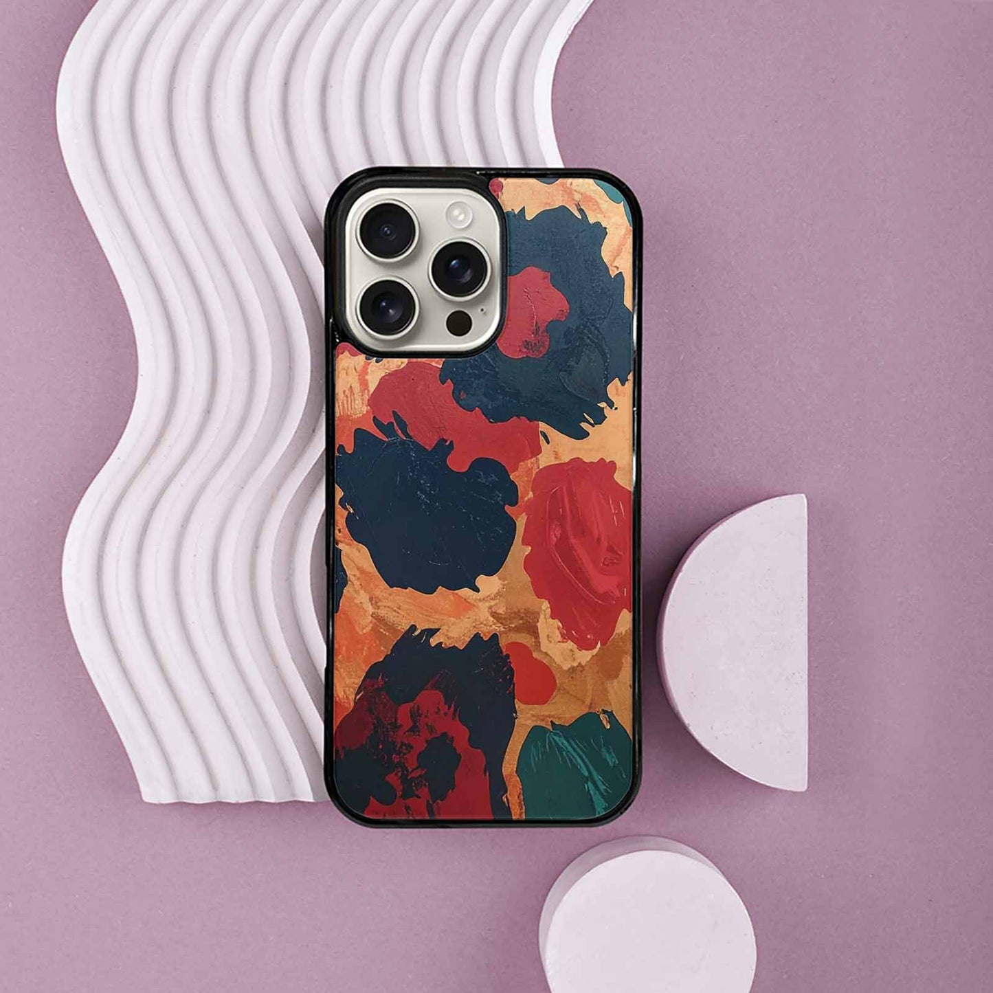 iPhone 16 Pro Max Case — Leopard Wallpaper Print Custom, Custom Printed Phone Case