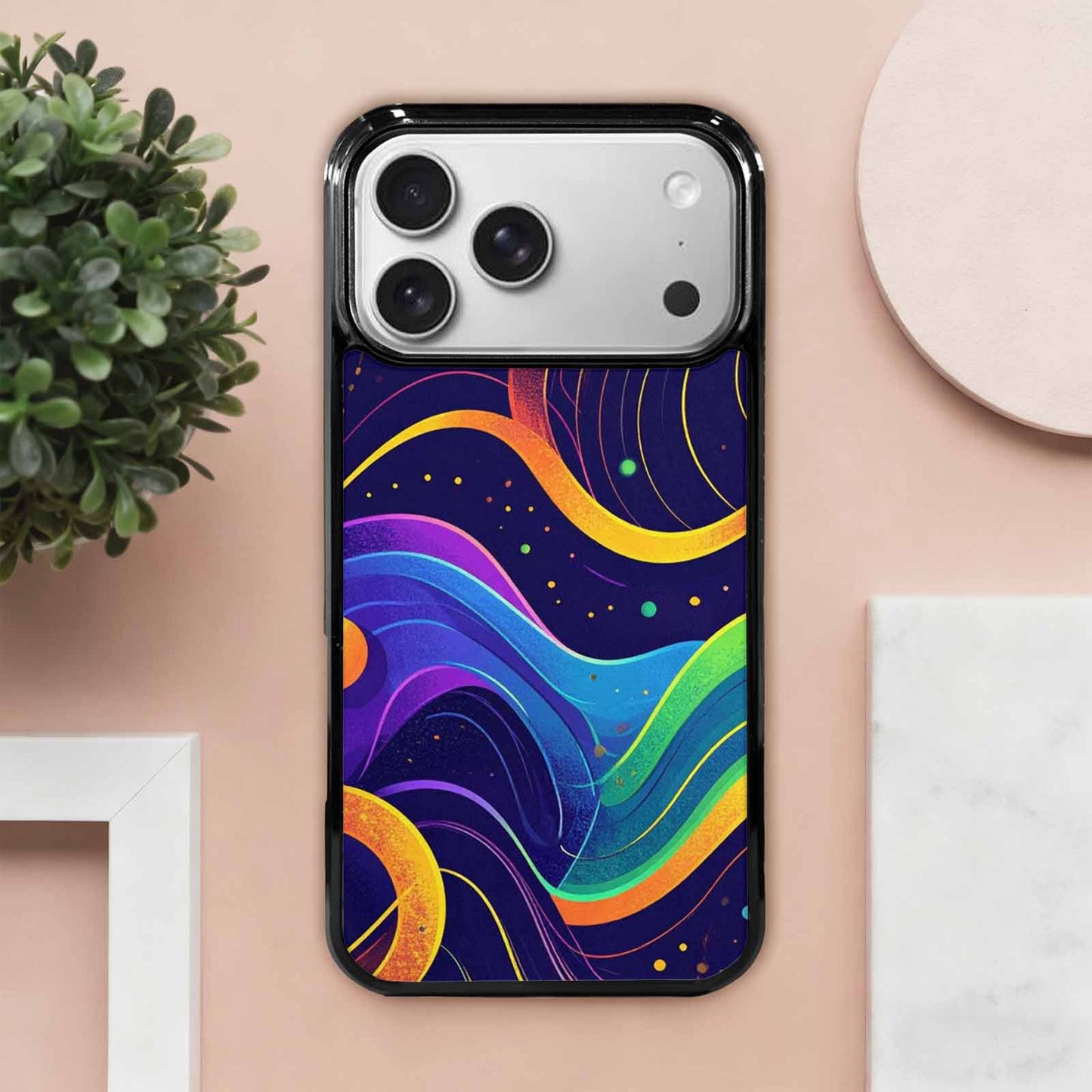 iPhone 17 Pro Max Case — Disco Cartoon Art Pattern Cartoon Cute, Original Design Phone Case
