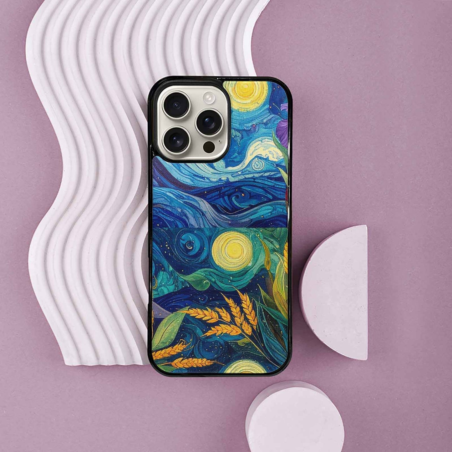 iPhone 16 Pro Max Case — Blend All Versions Together Melting Together, Personalized Phone Case
