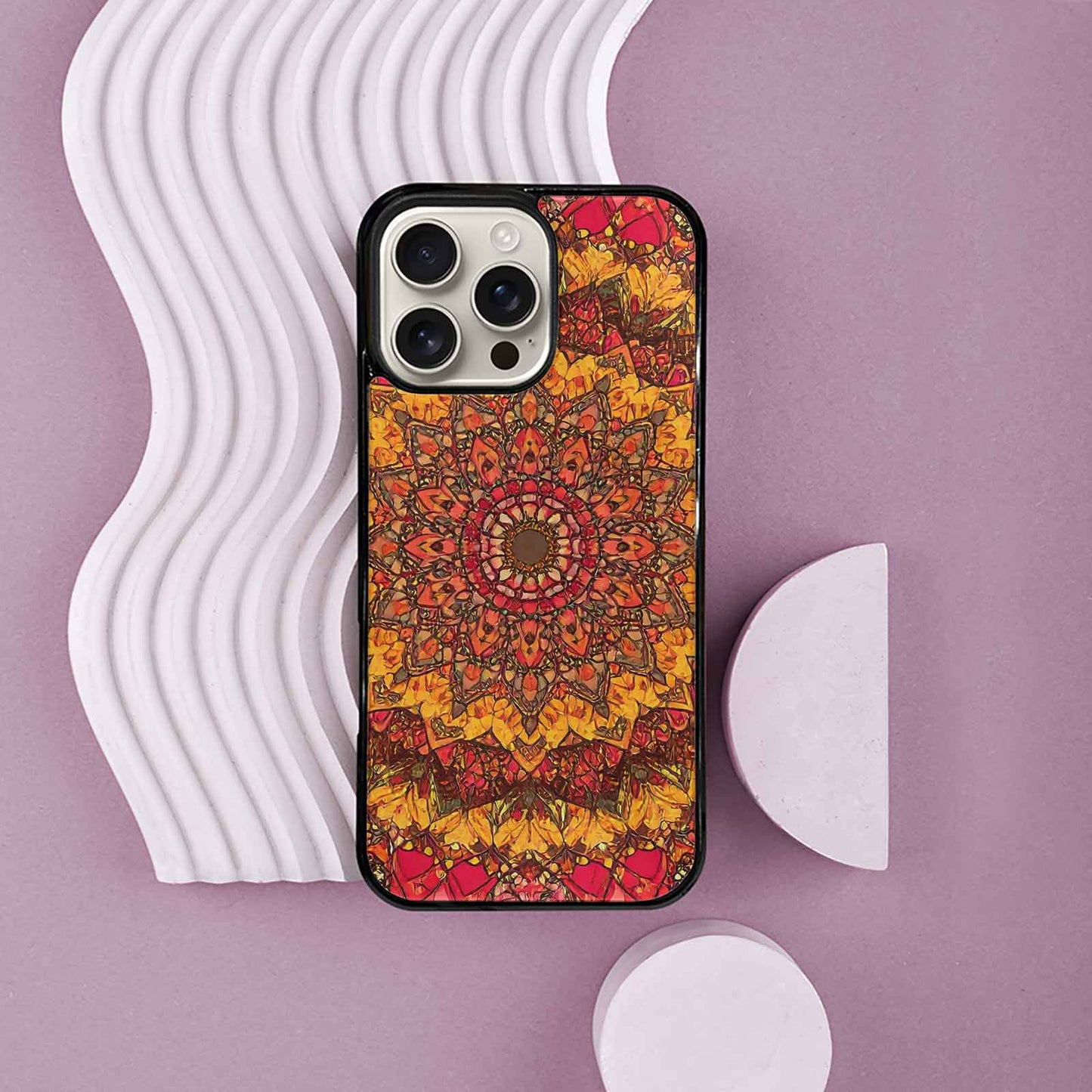 iPhone 16 Pro Max Case — Mandala Lions Custom, Personalized Phone Case