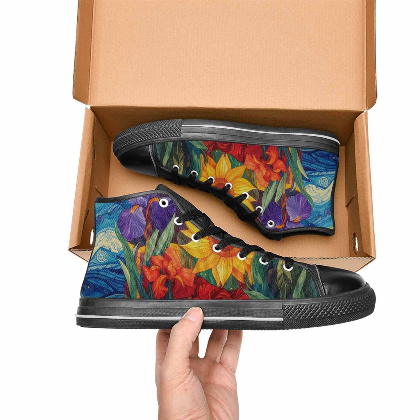 MEN'S Blend All Versions High Top Canvas Surreal Sneakers