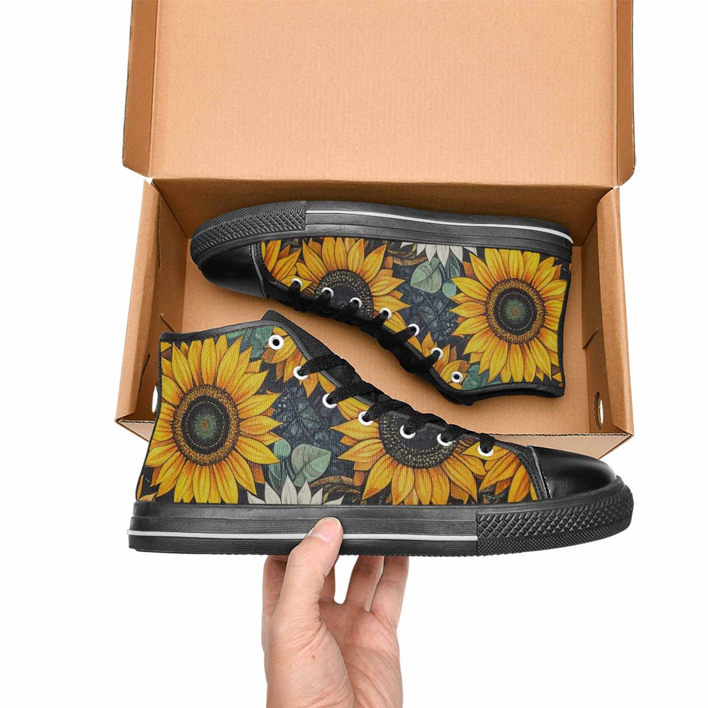MEN'S Blend Melt Them High Top Canvas Vivid Sneakers