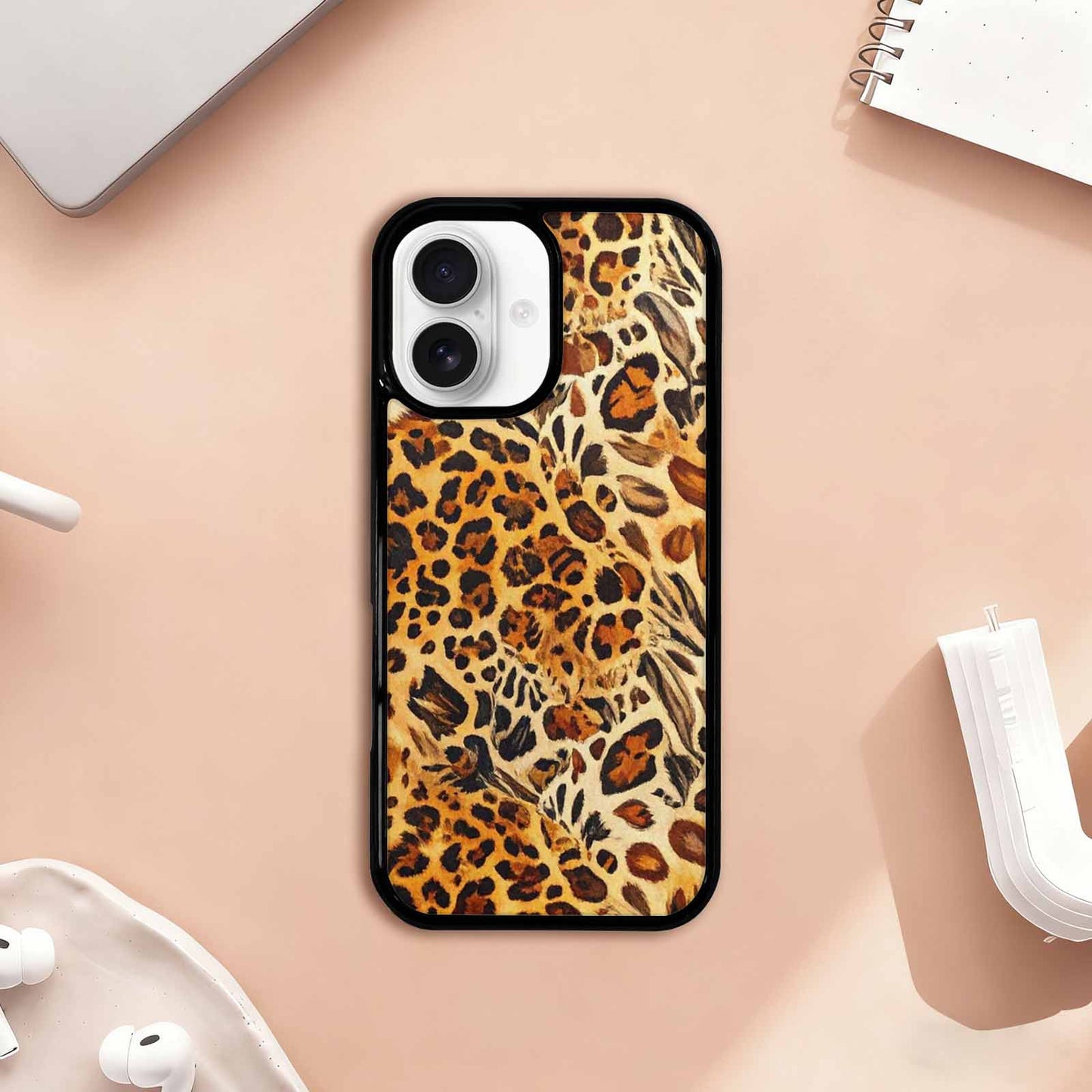 iPhone 17 Case — Small Animal Print Pattern, Animal Print, Personalized Phone Case