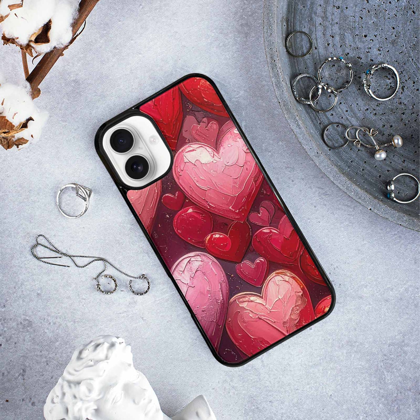 iPhone 16 Plus Case — No Words Or Writings On The, Custom Made Phone Cover