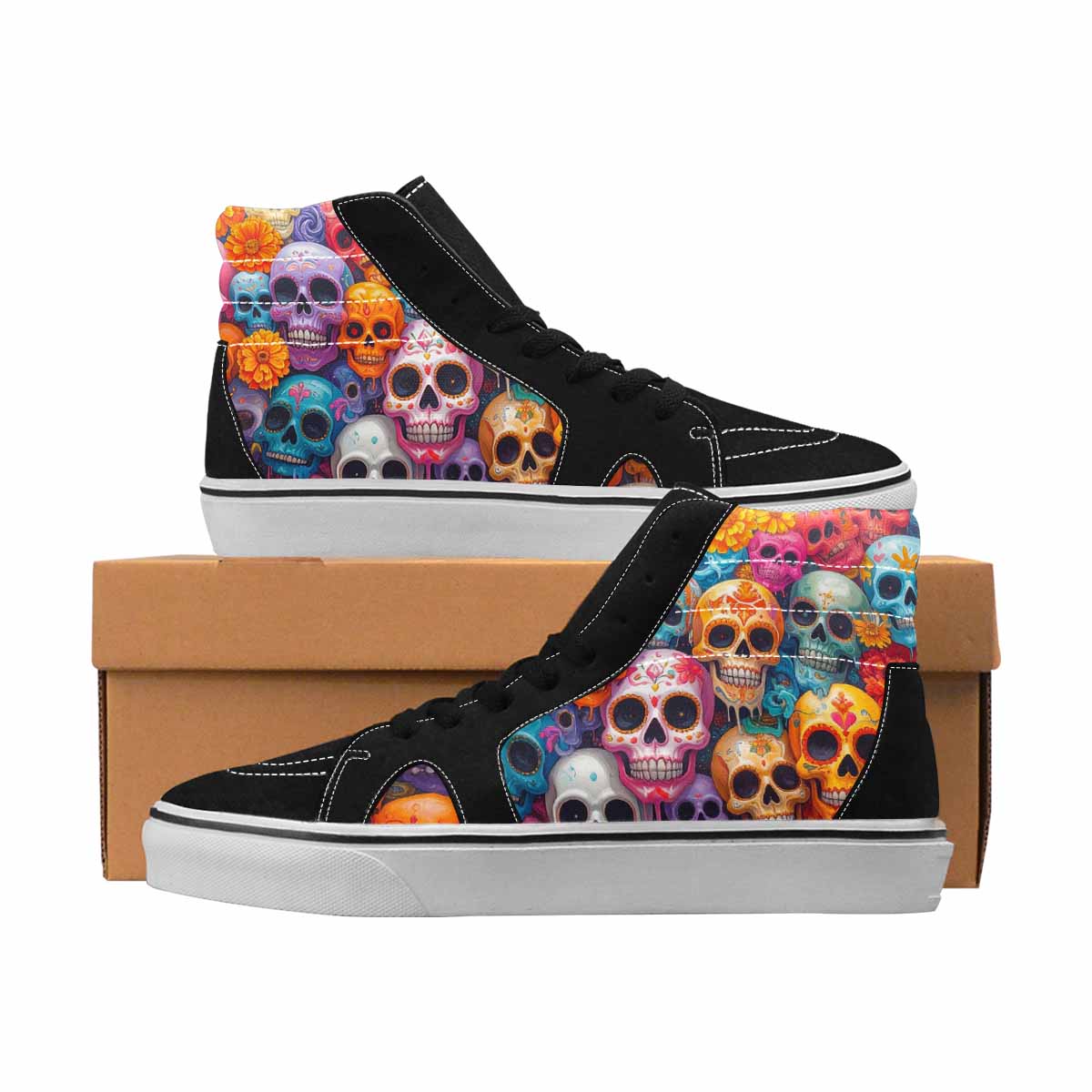 MEN'S Sugar Skull Pattern Skulls 2 Ferion