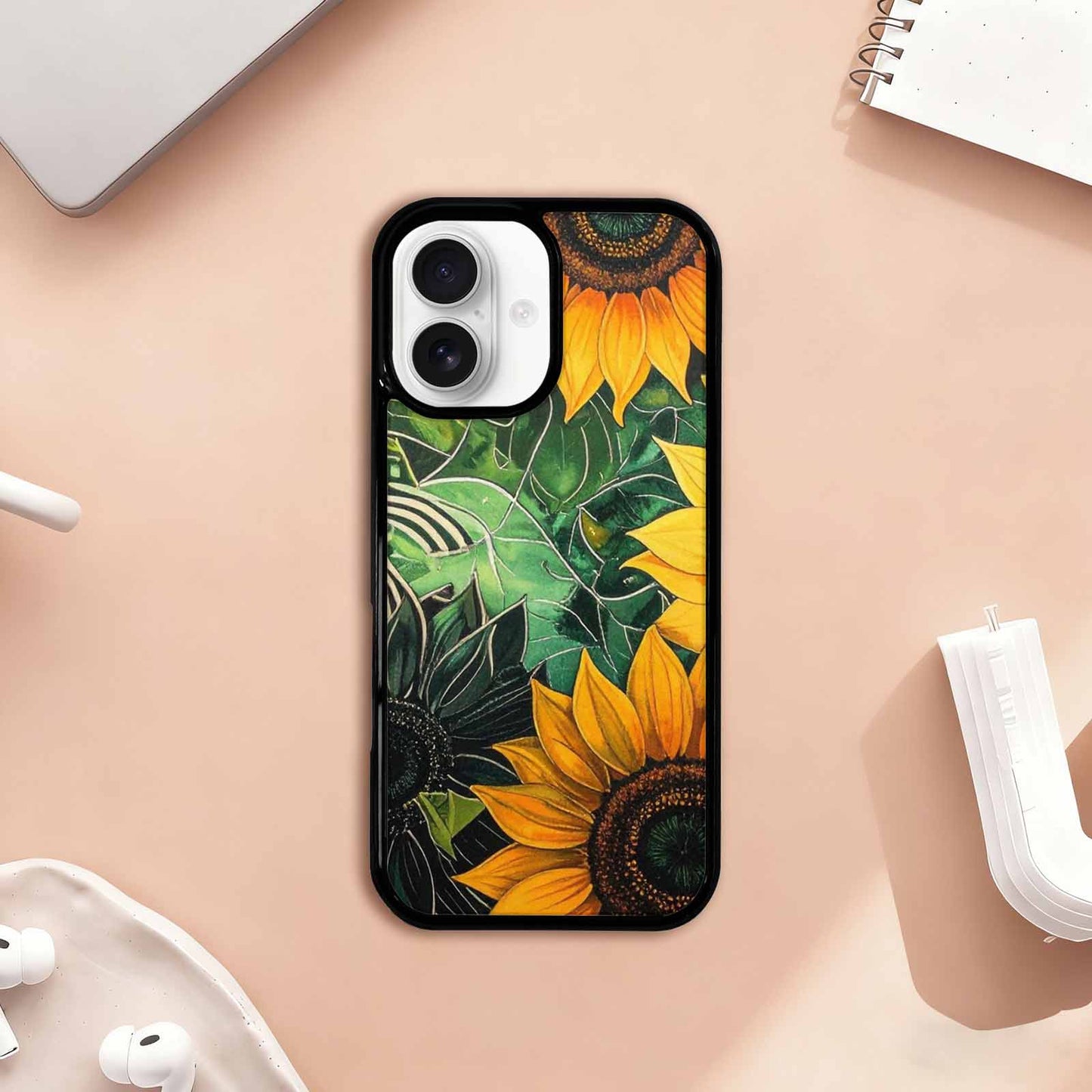 iPhone 17 Case — Blend Melt Them Together Floral, Custom Made Phone Cover