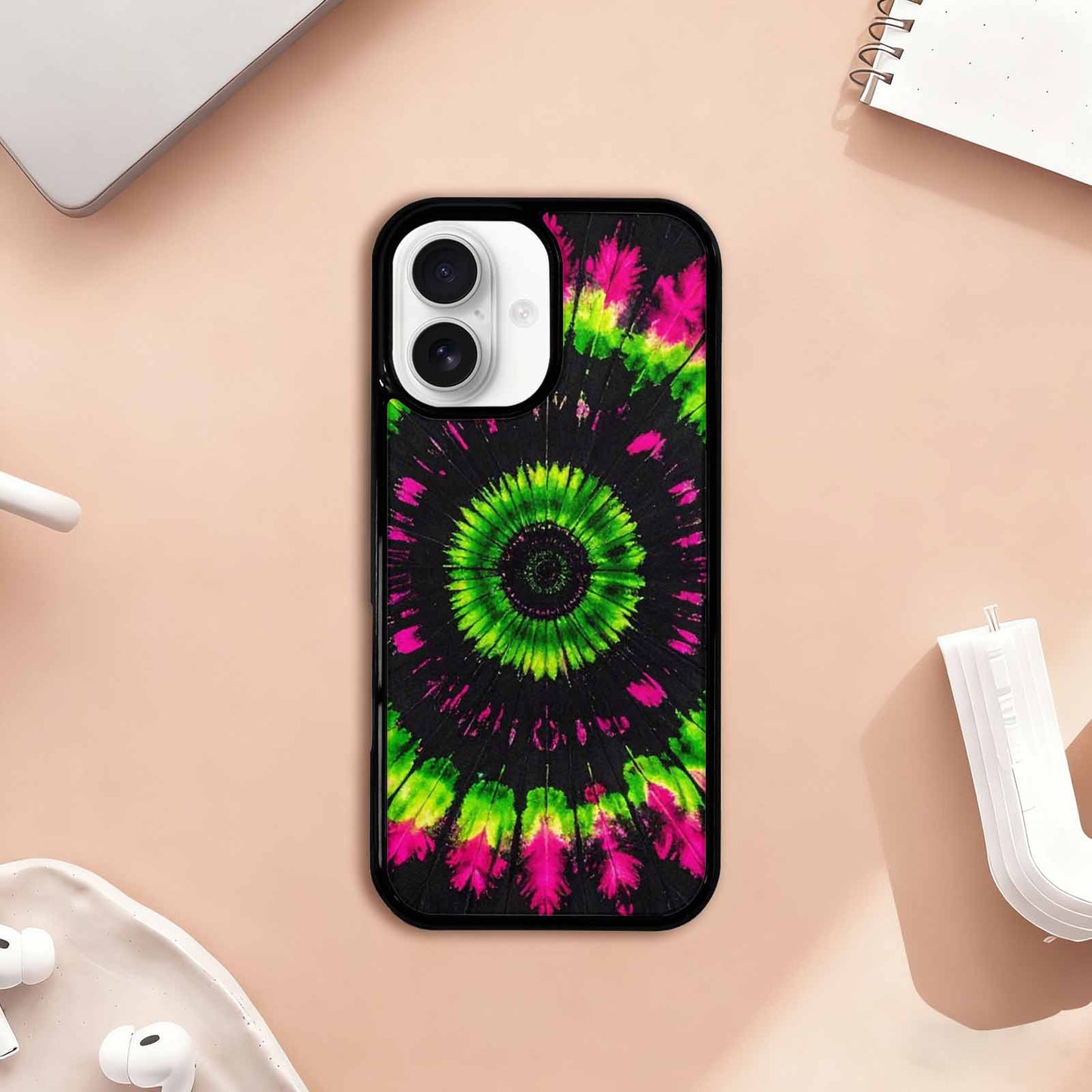 iPhone 17 Case — Acid Wash Tie Dye Tie Dye, Custom Art Phone Cover