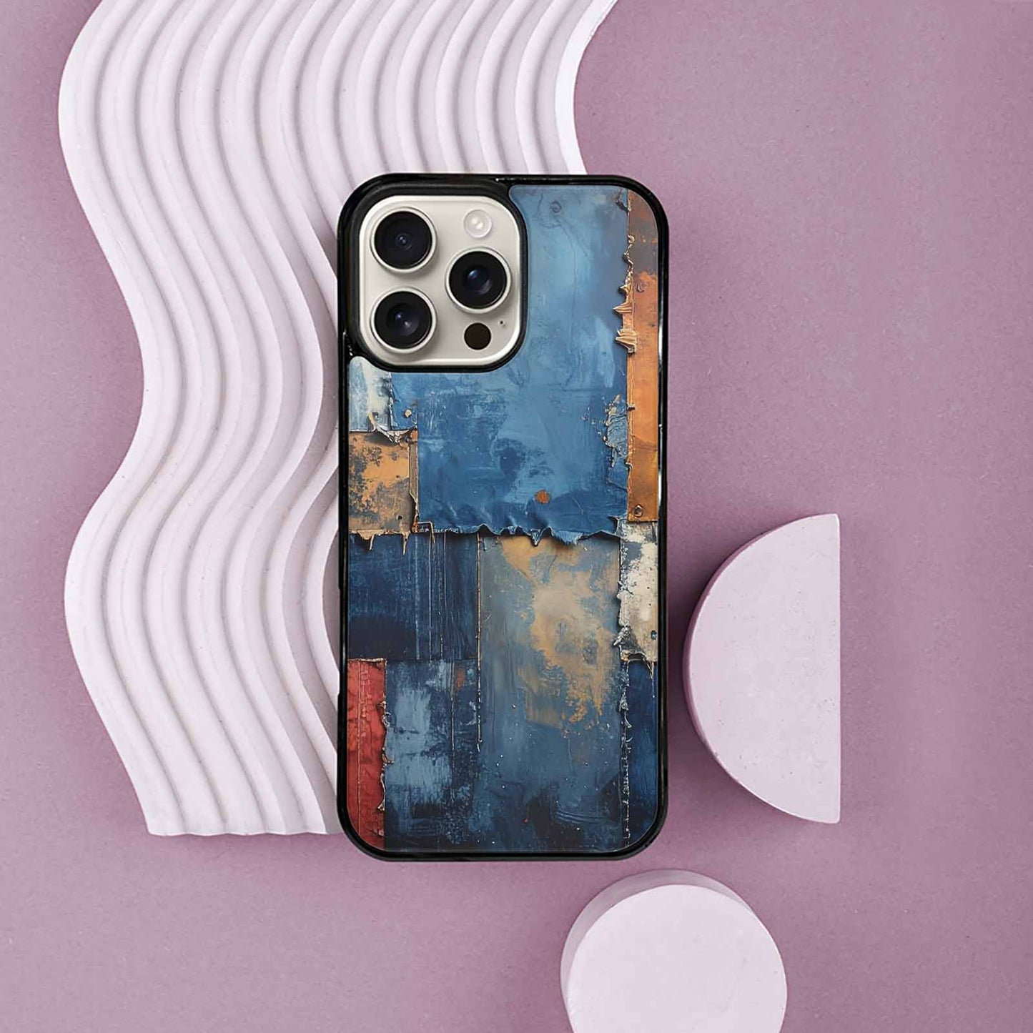 iPhone 16 Pro Max Case — Curve The Ripping Demin Tectures For, Custom Phone Case
