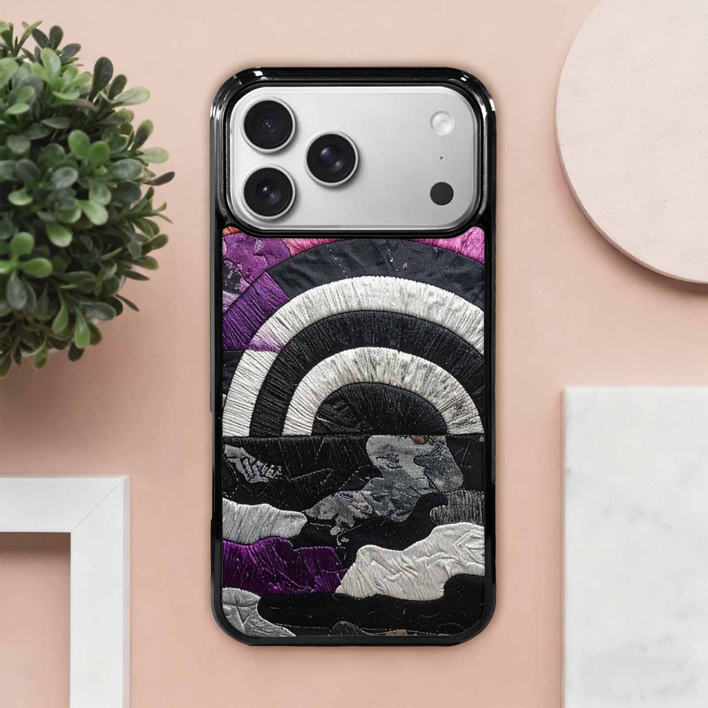 iPhone 17 Pro Max Case — Vivid Camo Asexual Camo, Custom Printed Phone Case