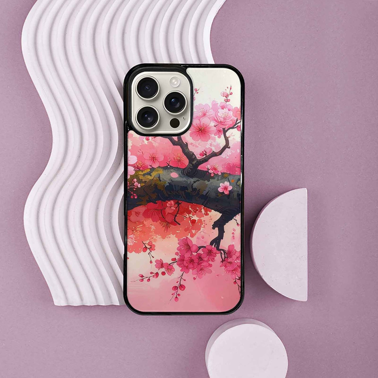 iPhone 16 Pro Max Case — Cherry Blossom Branch Cherry Blossom Branches, Custom Phone Case