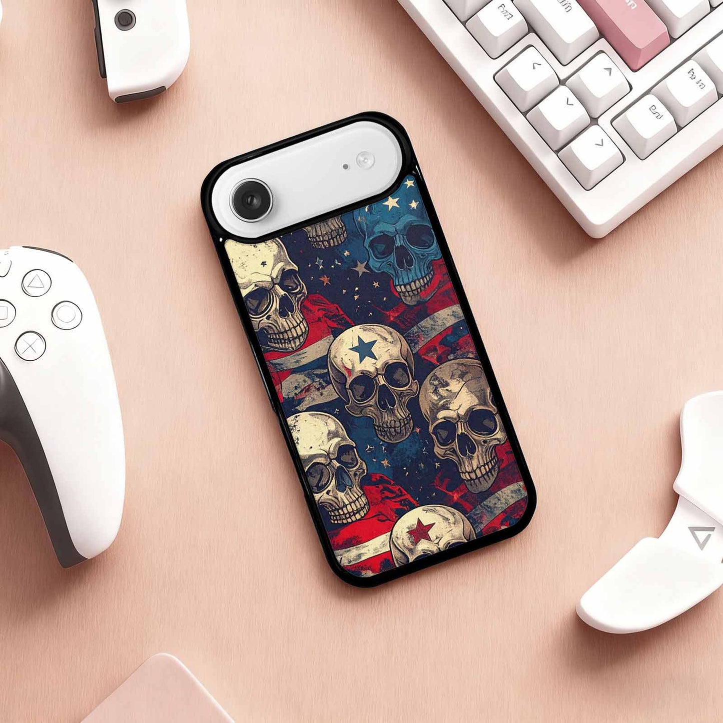 iPhone 17 Air Case — Skull Dark Art Gothic Print Gothic, Original Design Phone Case