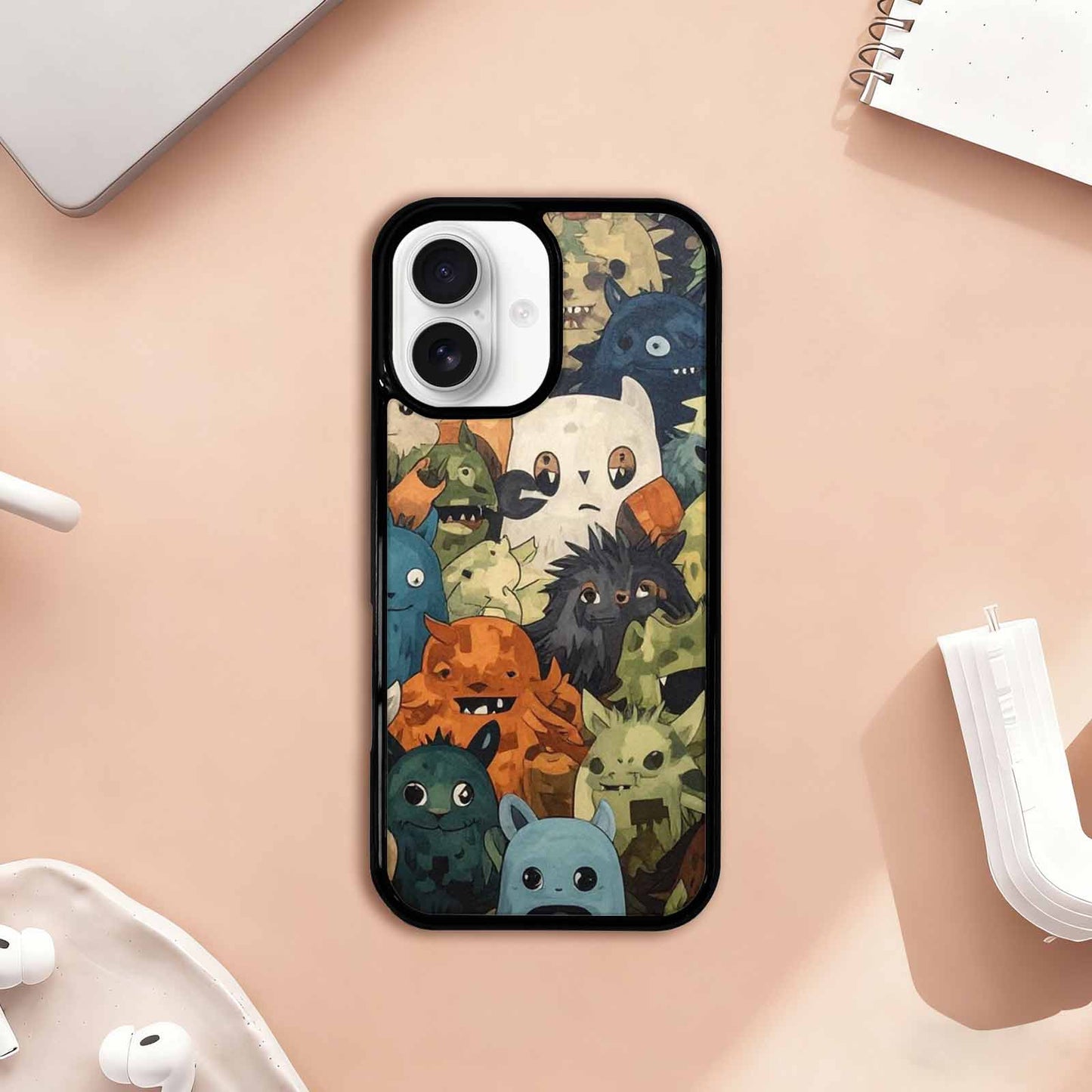 iPhone 17 Case — Monsters Camomonsters Pattern Gsw Camo, Custom Designed Case Cover