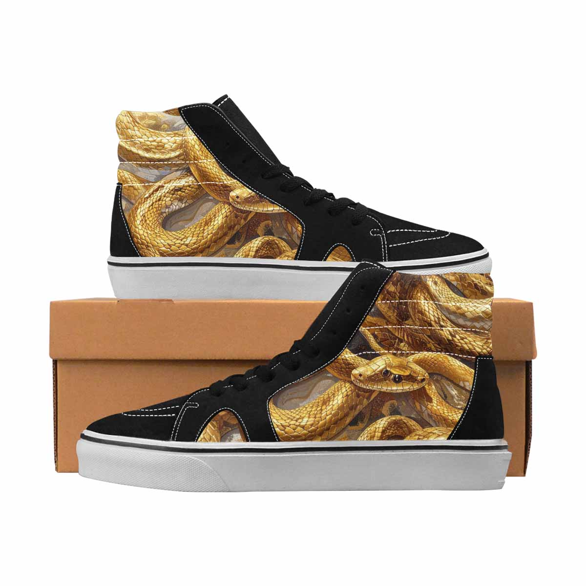 MEN'S Dark Snake Print Styl 4 Ferion