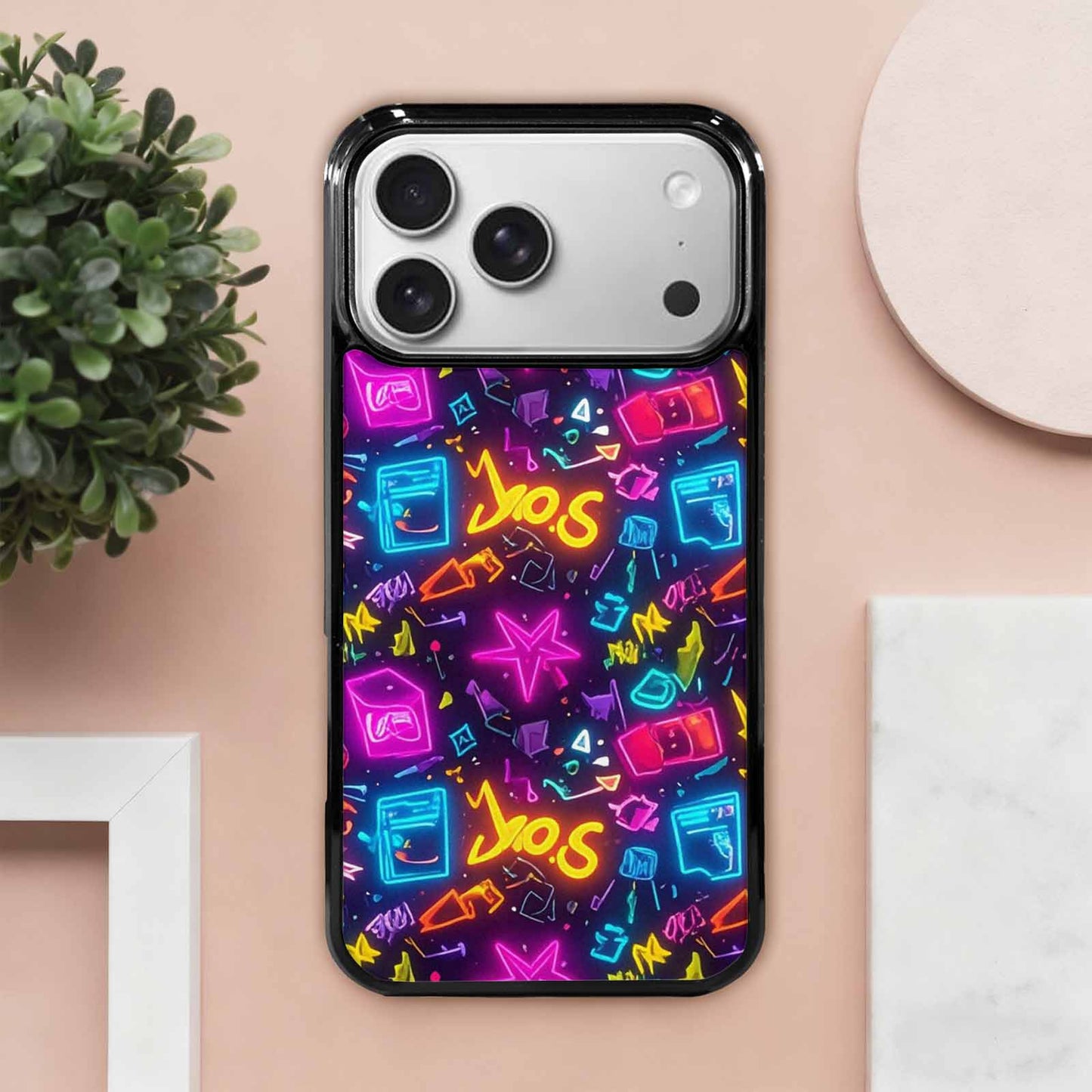 iPhone 17 Pro Max Case — Retro Motif Retro Motifs Retro Vintage, Unique Phone Case Design