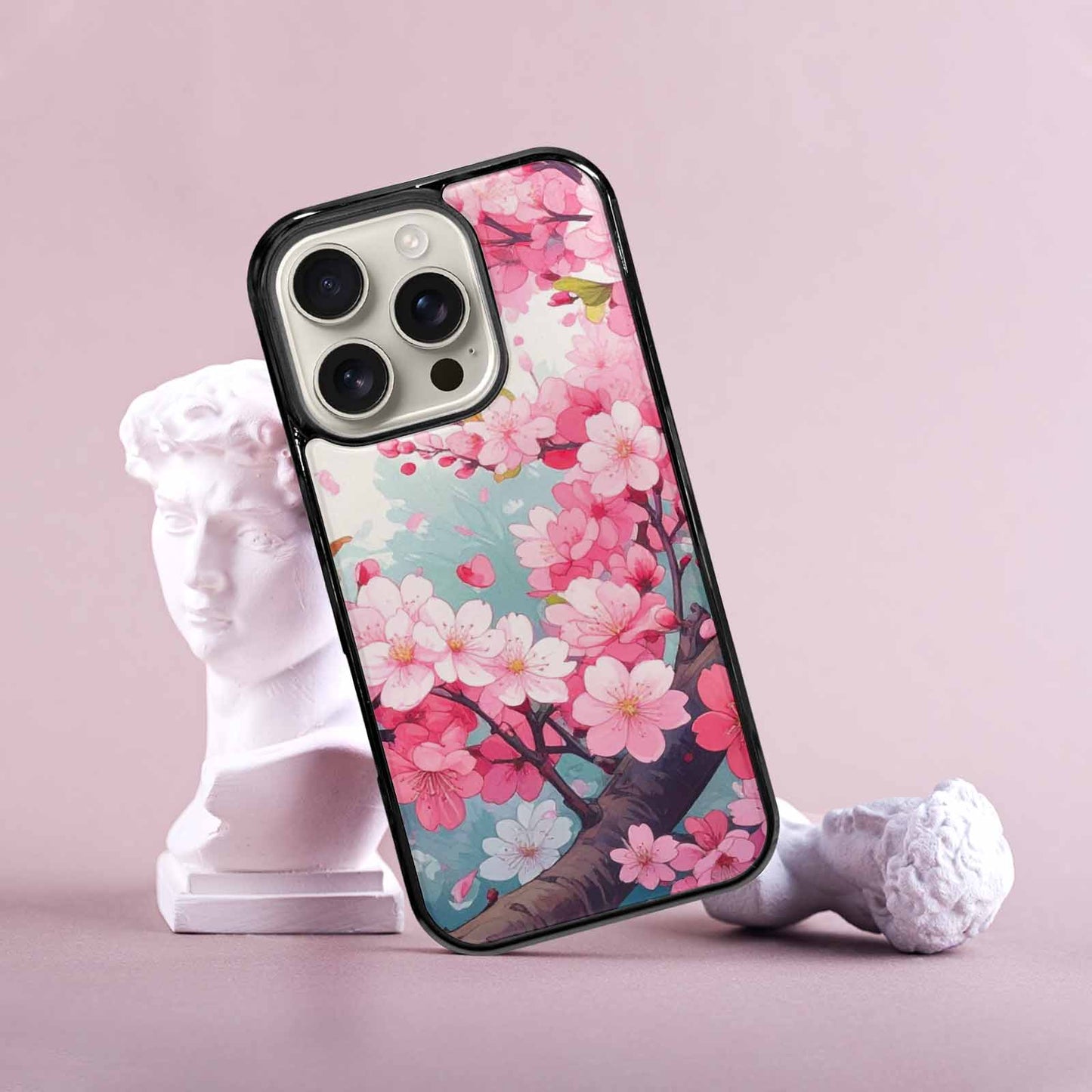 iPhone 16 Pro Case — Cherry Blossom Branch Cherry Blossom Branches, Custom Print Case Cover