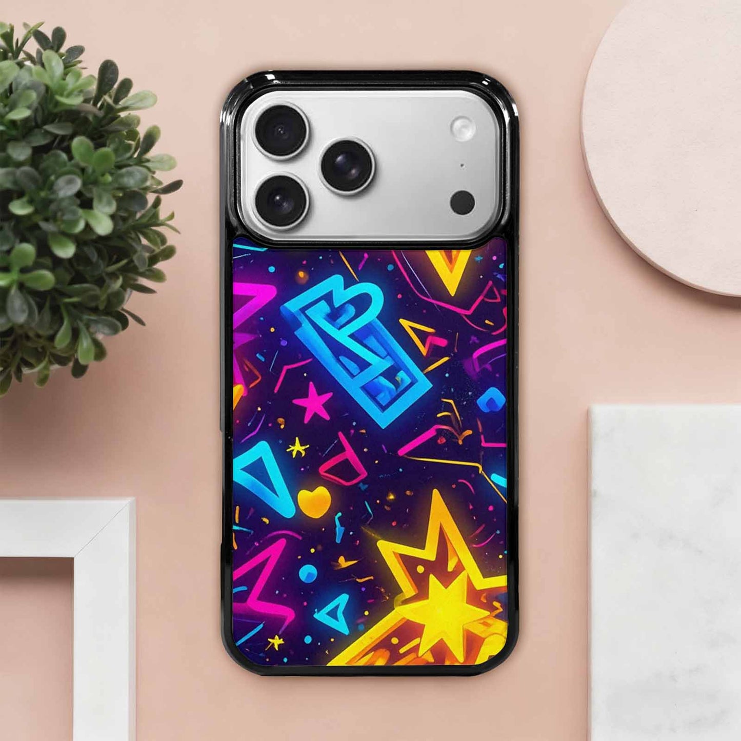 iPhone 17 Pro Max Case — Retro Motif Retro Motifs Retro Vintage, Custom Phone Case
