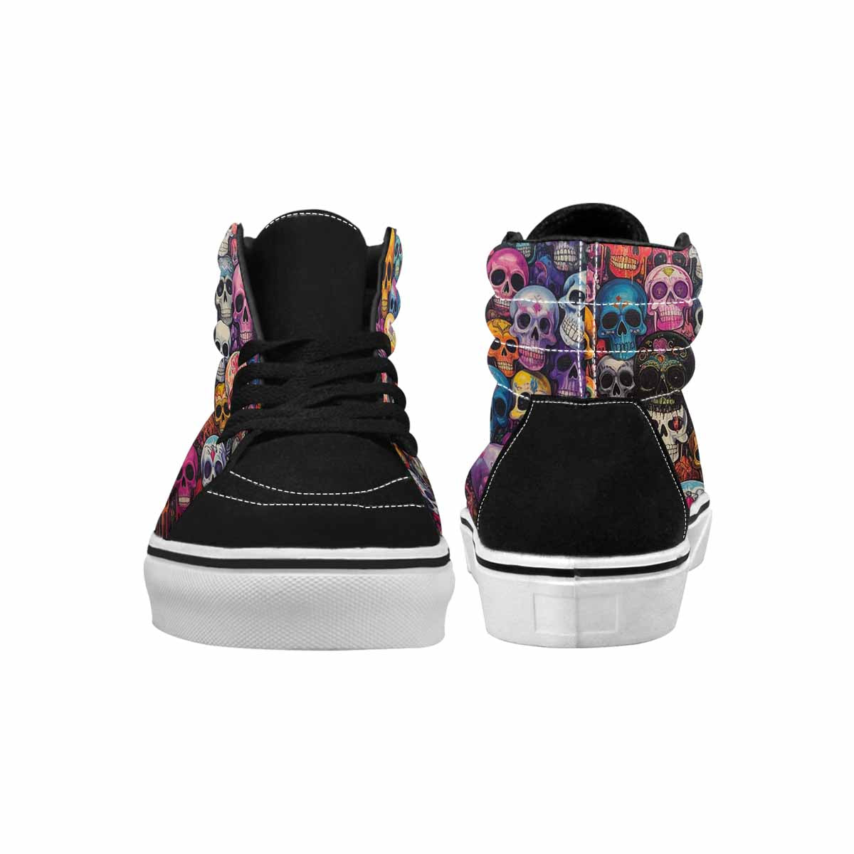 MEN'S Skulls High Top Canvas Boutique Dreamcore Sneakers